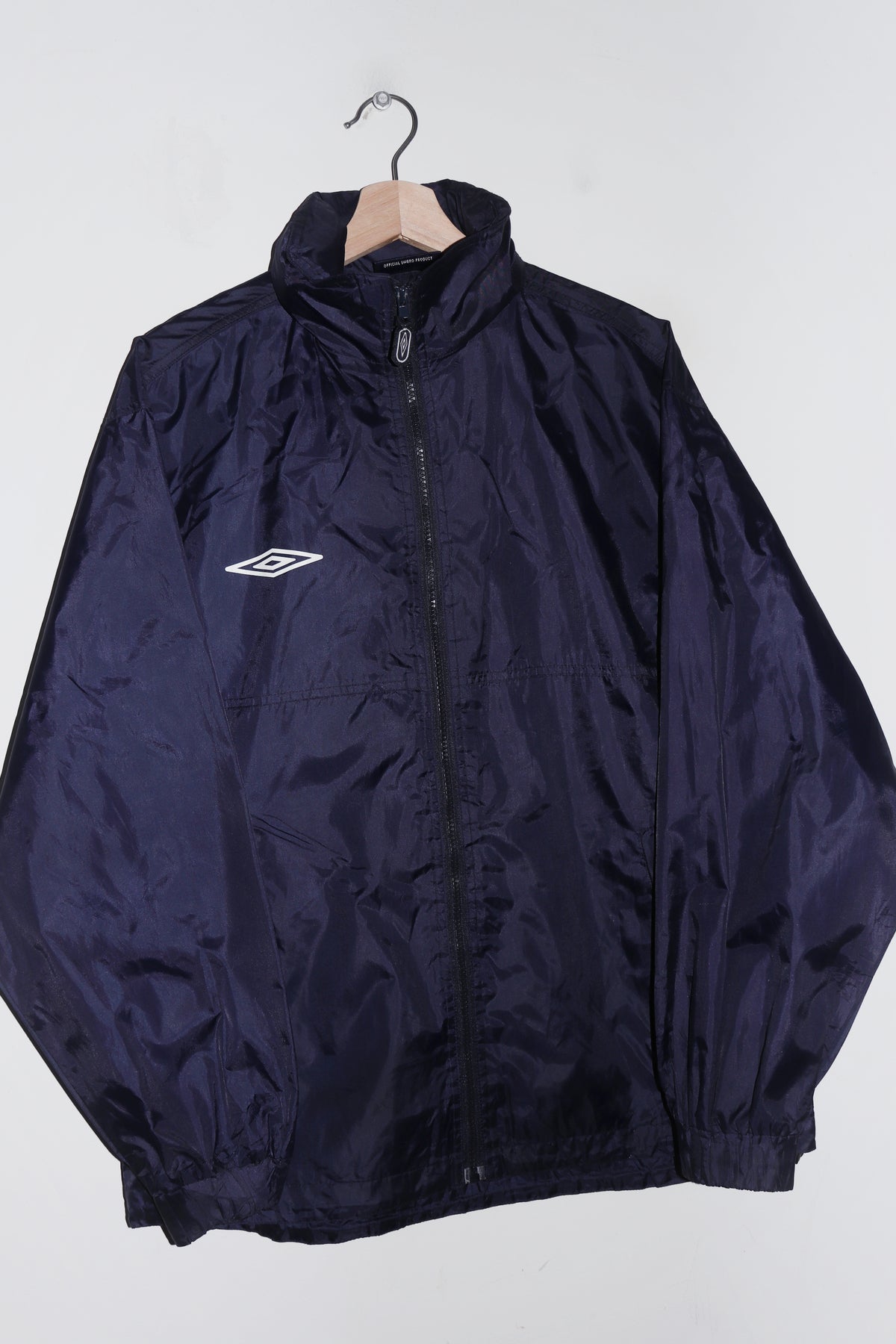 Vintage Umbro Embroidered Spellout Football Training Track Jacket (M)