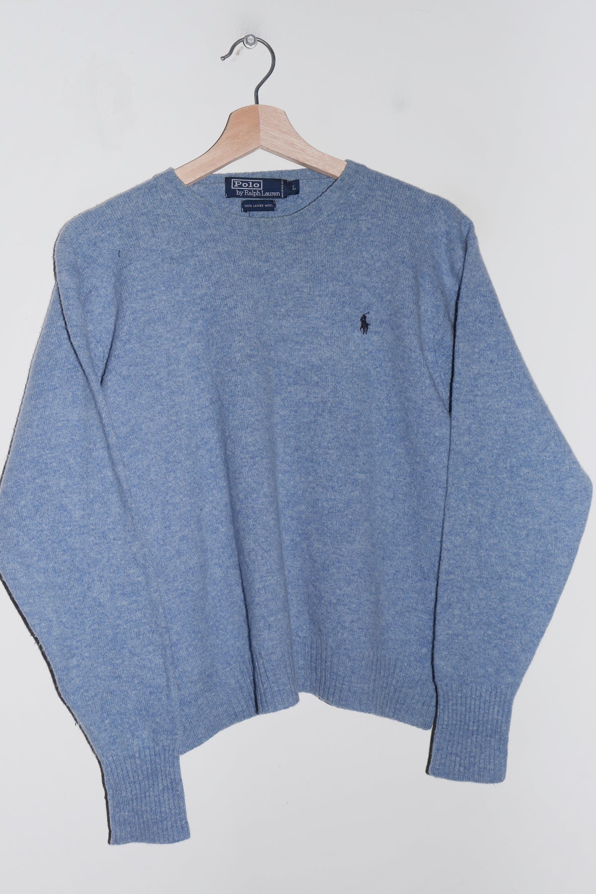 Polo Ralph Lauren Embroidered Logo Thick Knitted Sweater (S-M/M)