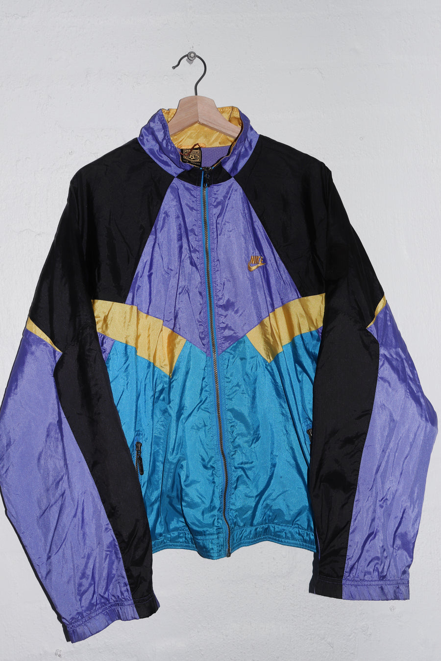 Vintage 90s Nike Premier Embroidered Logo Football Track Jacket (L-XL)