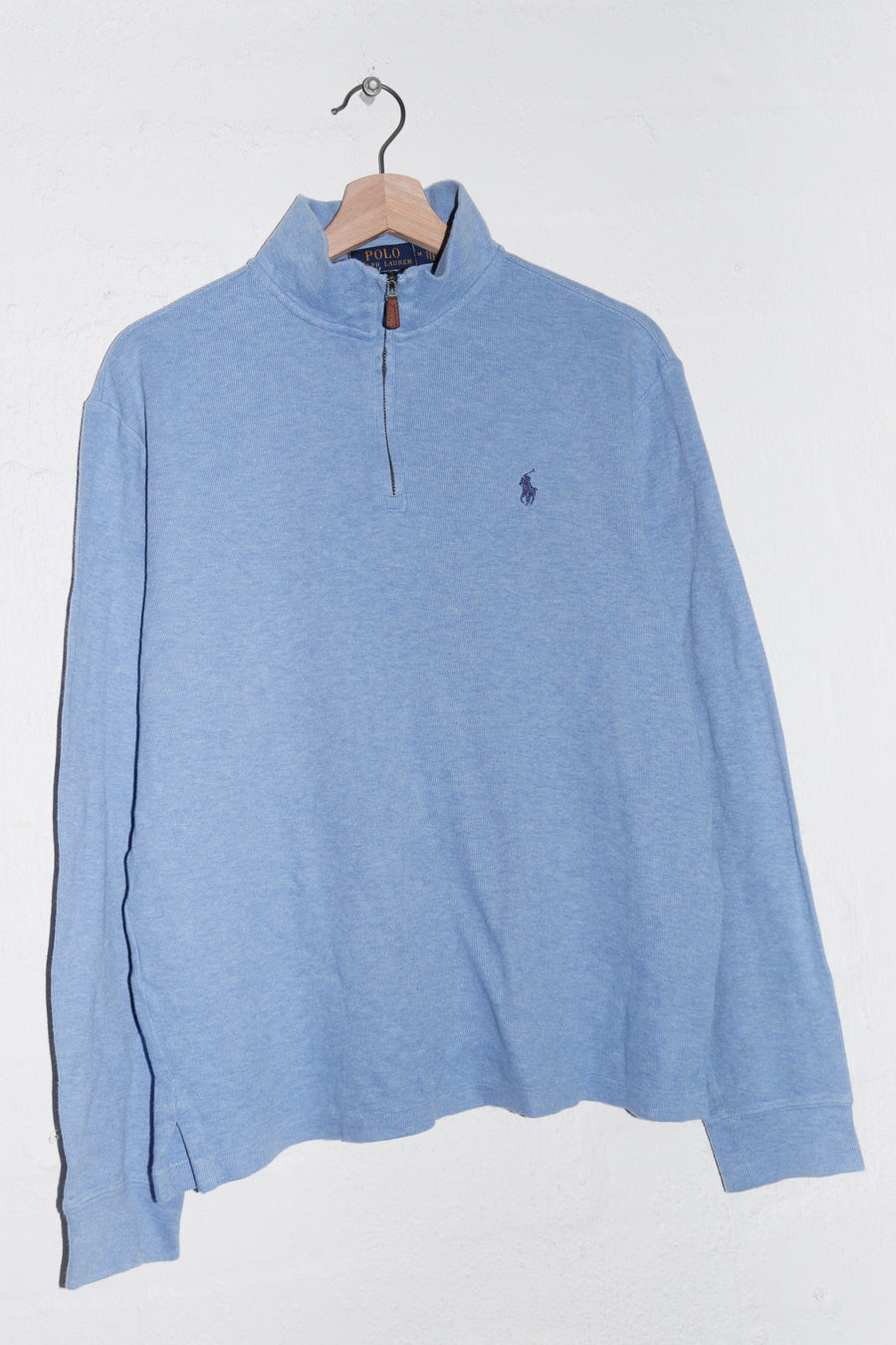 Polo Ralph Lauren Quarter Zip Knitted Jumper (M)