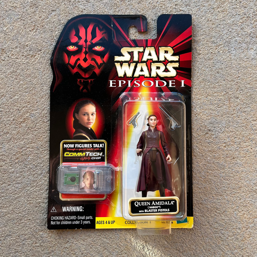 (BRAND NEW) Vintage Hasbro Star Wars Queen Amidala Naboo Figurine (1998)