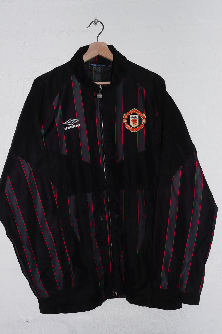 1996-97 Umbro Manchester United Football Training Track Jacket (Rare) (XL)