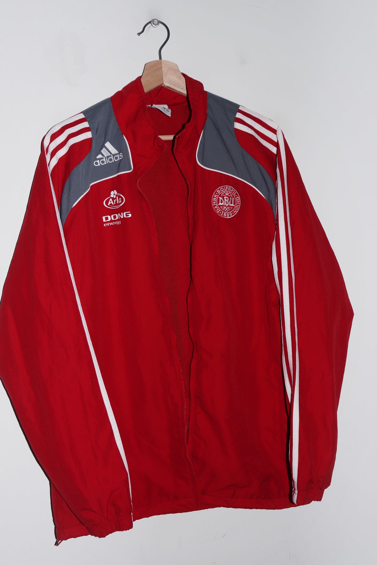 2007-08 Adidas Denmark Football Training Track Jacket (M)
