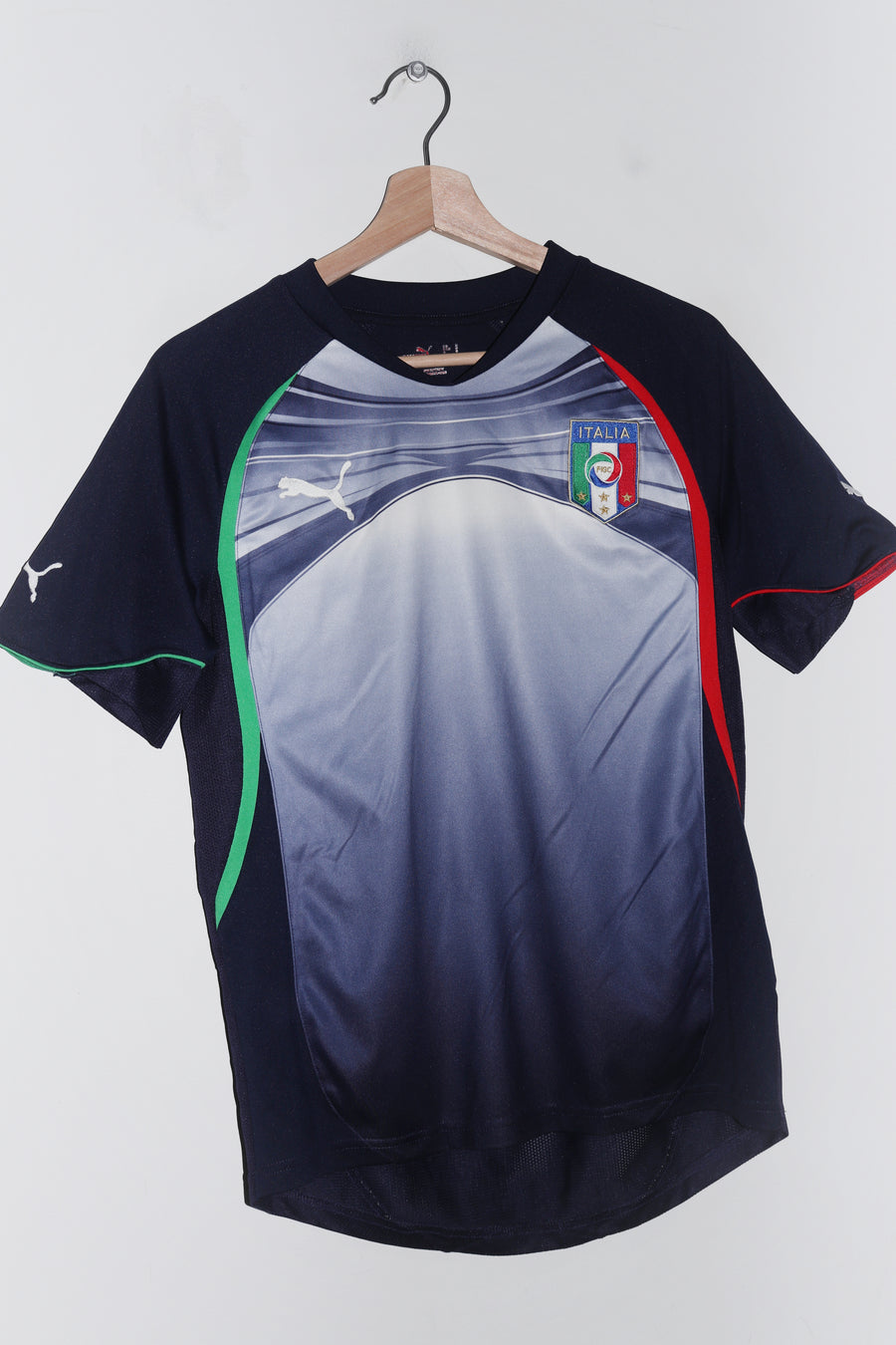Old School Puma Italy Football Training Kit Jersey (S-M/M)