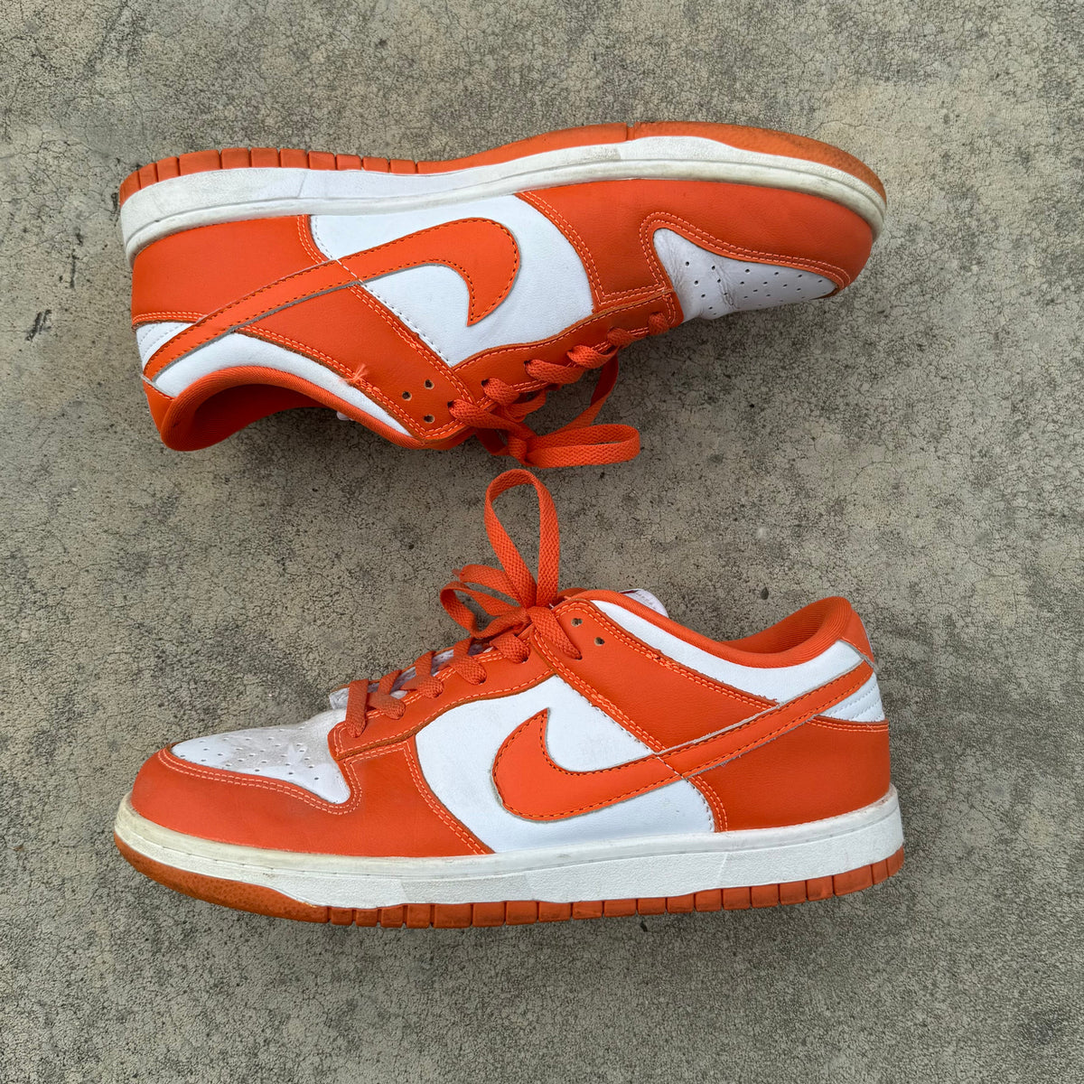 Cody Weightman's Nike Syracuse Orange Dunks Sneakers (2020) (US10.5)