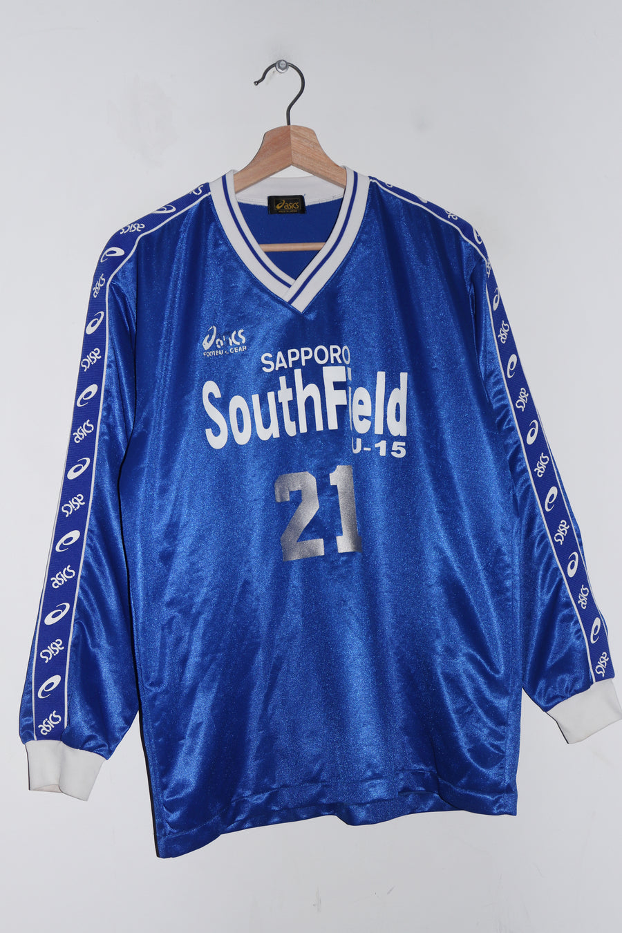Vintage 90s Japanese Asics Sapporo Football Kit Jersey (M)