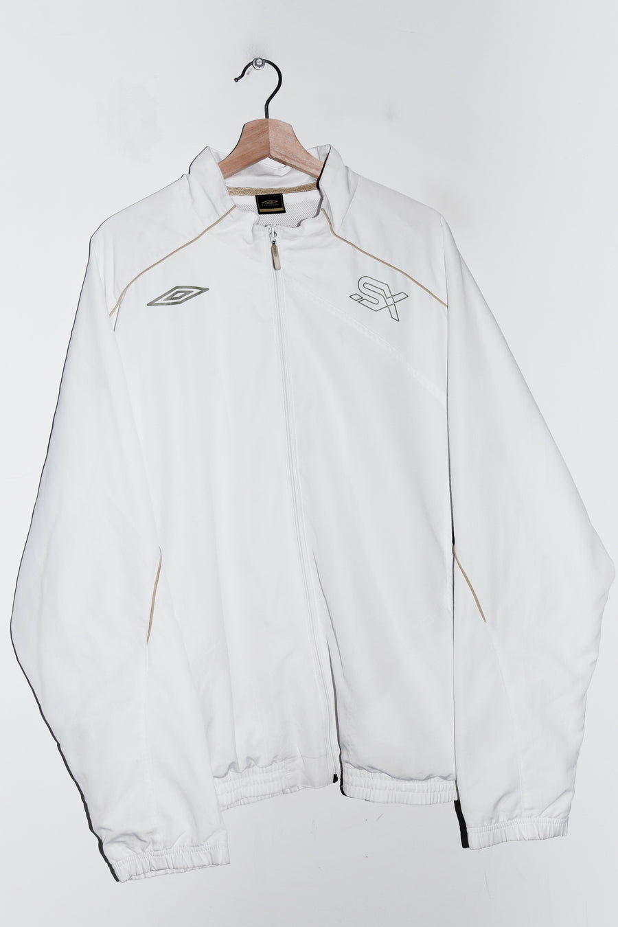 Vintage Umbro Embroidered Logo Football Training Track Jacket (XL)