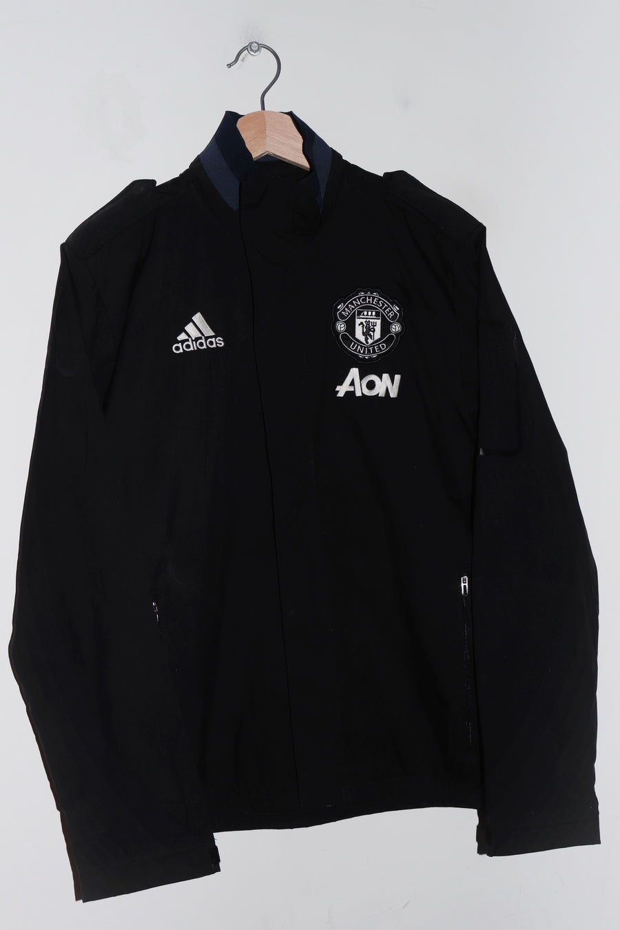 2016-17 Adidas Manchester United Football Training Outerwear Jacket (M)