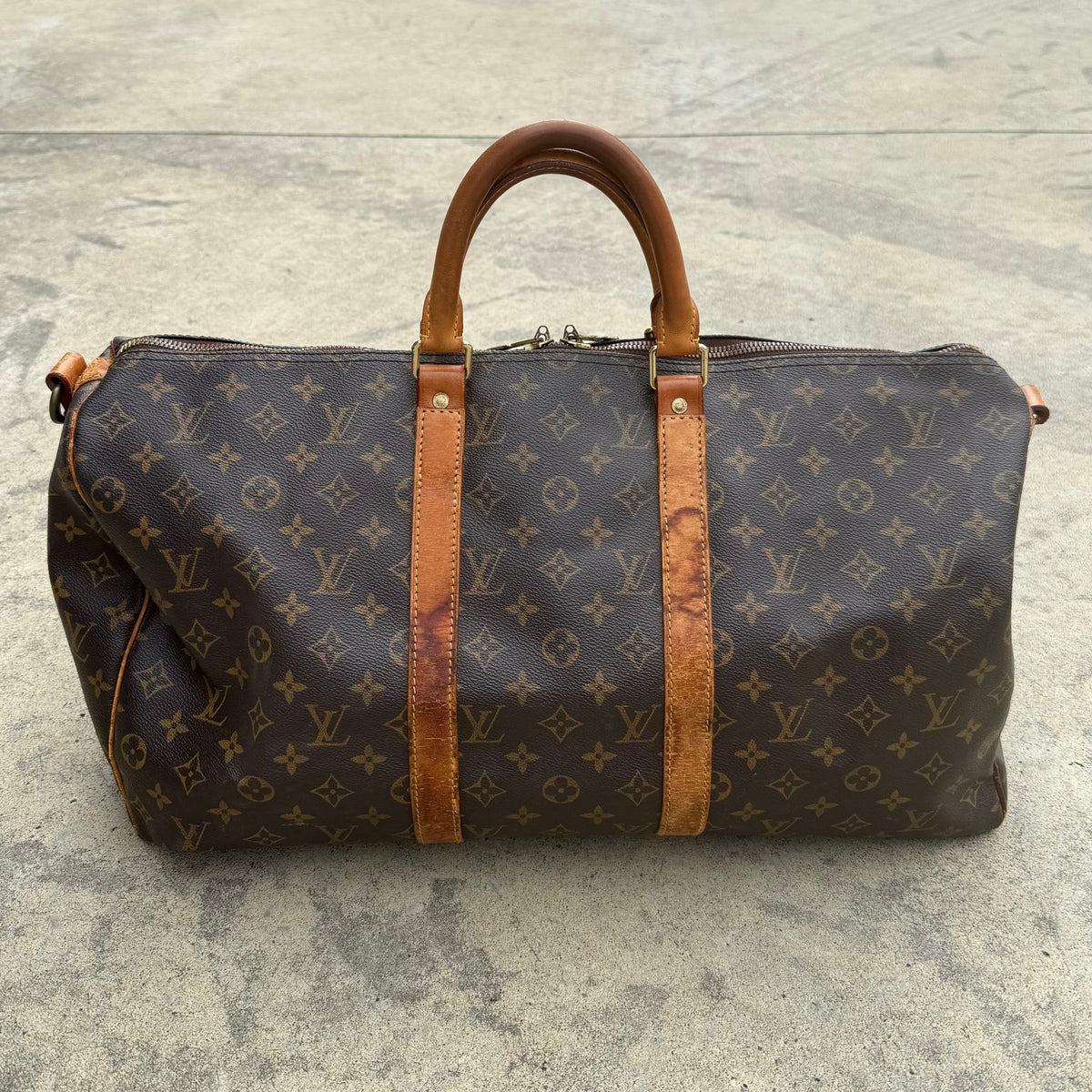 Vintage Louis Vuitton Monogram Keepall 50 Duffle Bag (2002)