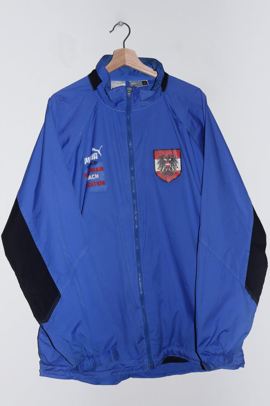 Vintage Austria Football Training Track Jacket (XL)