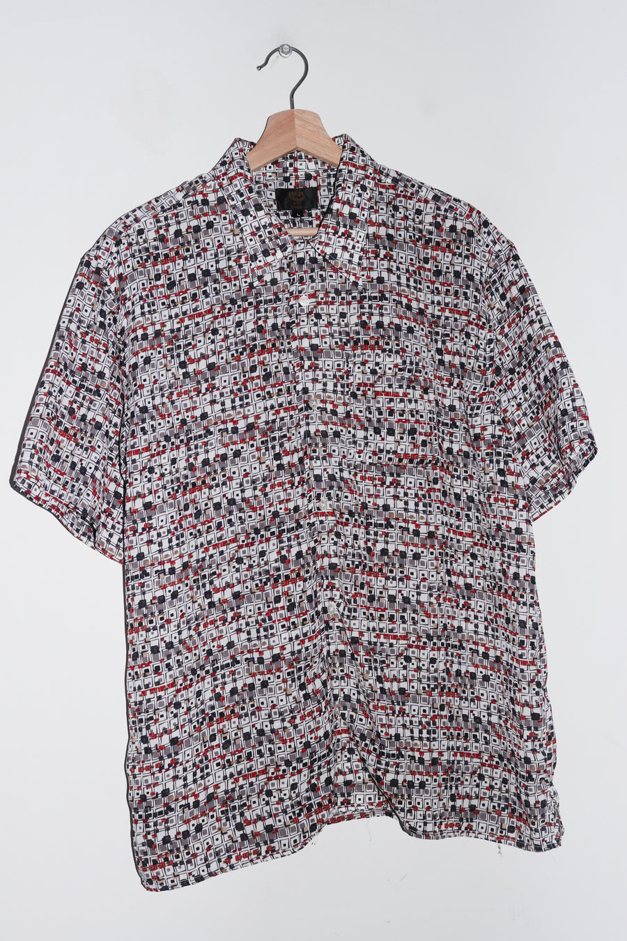 Vintage MCM Full Print Short Sleeve Shirt (M)