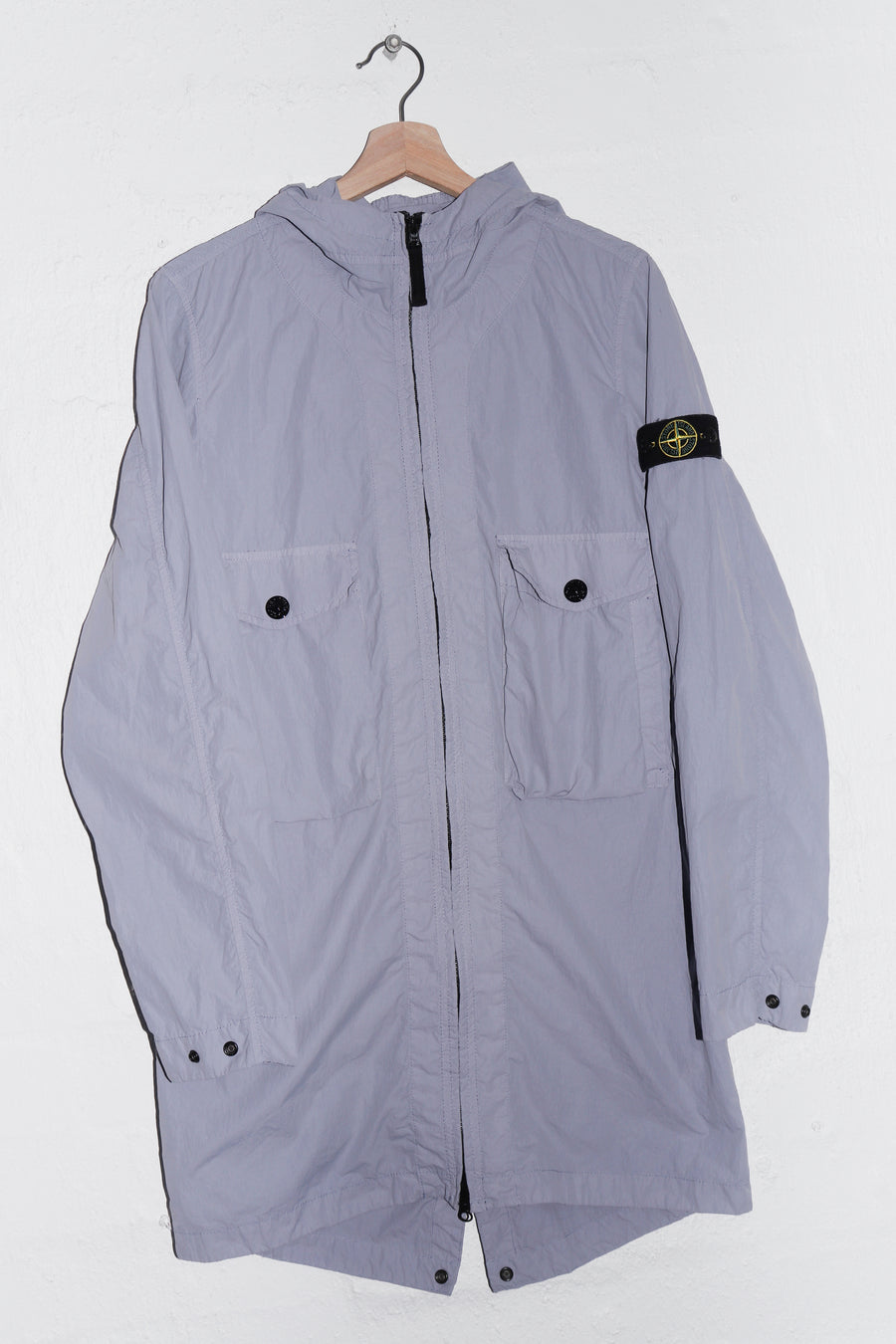 SS2020 Stone Island Compass Badge Outerwear Hooded Coat (Rare) (S-M/M)