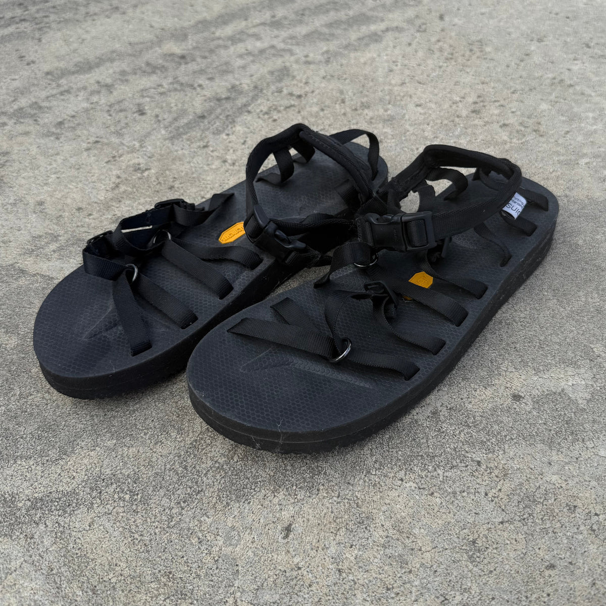 Suicoke Black Sandals (US9)