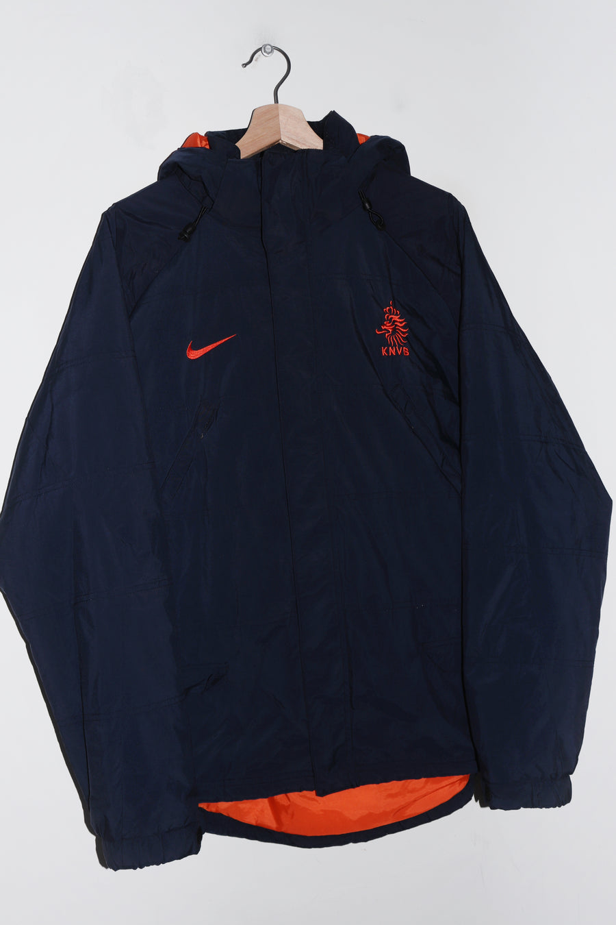 Vintage Nike Netherlands Football Thick Lined Outerwear Jacket (Rare) (L)