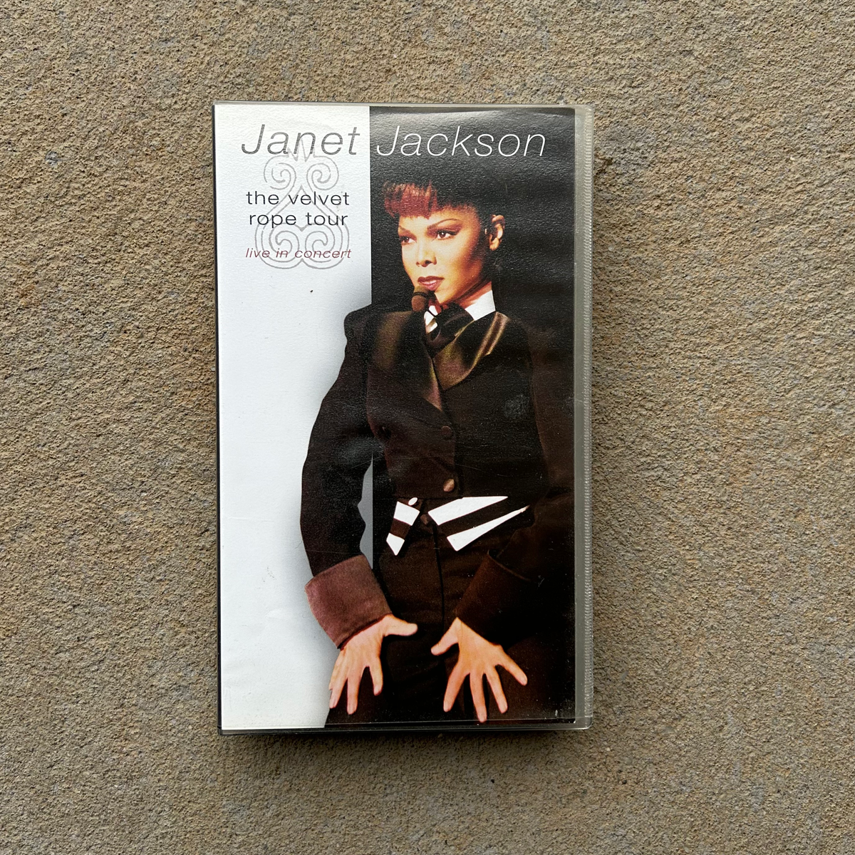 Janet Jackson 'The Velvet Rope Tour' VHS Tape (1998)