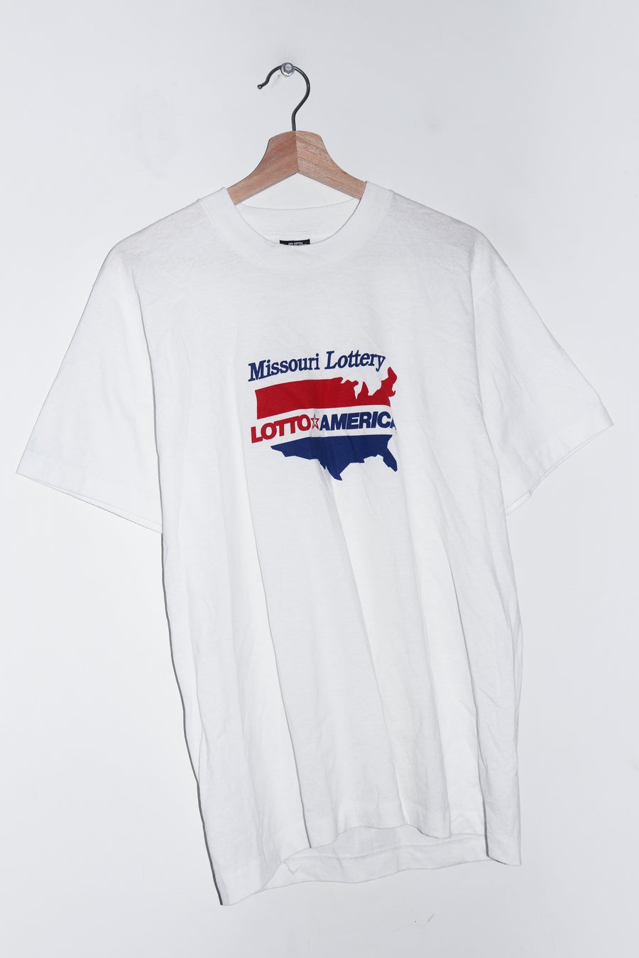 Vintage 90s Lotto America Graphic Tee (S-M/M)