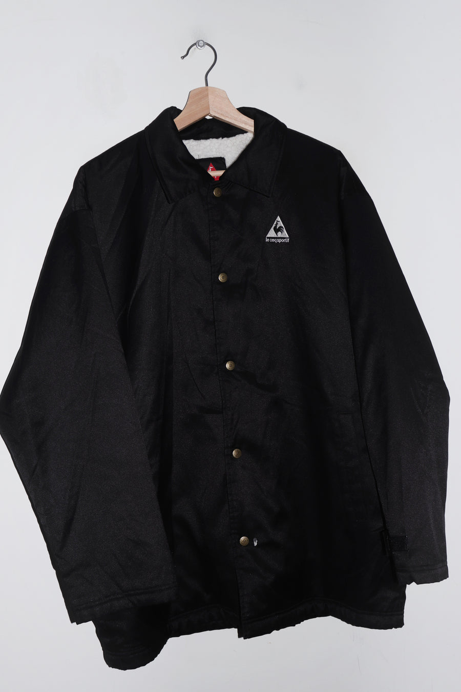Vintage 90s Le coq Sportif Thick Sherpa Lined Outerwear Jacket (M-L)