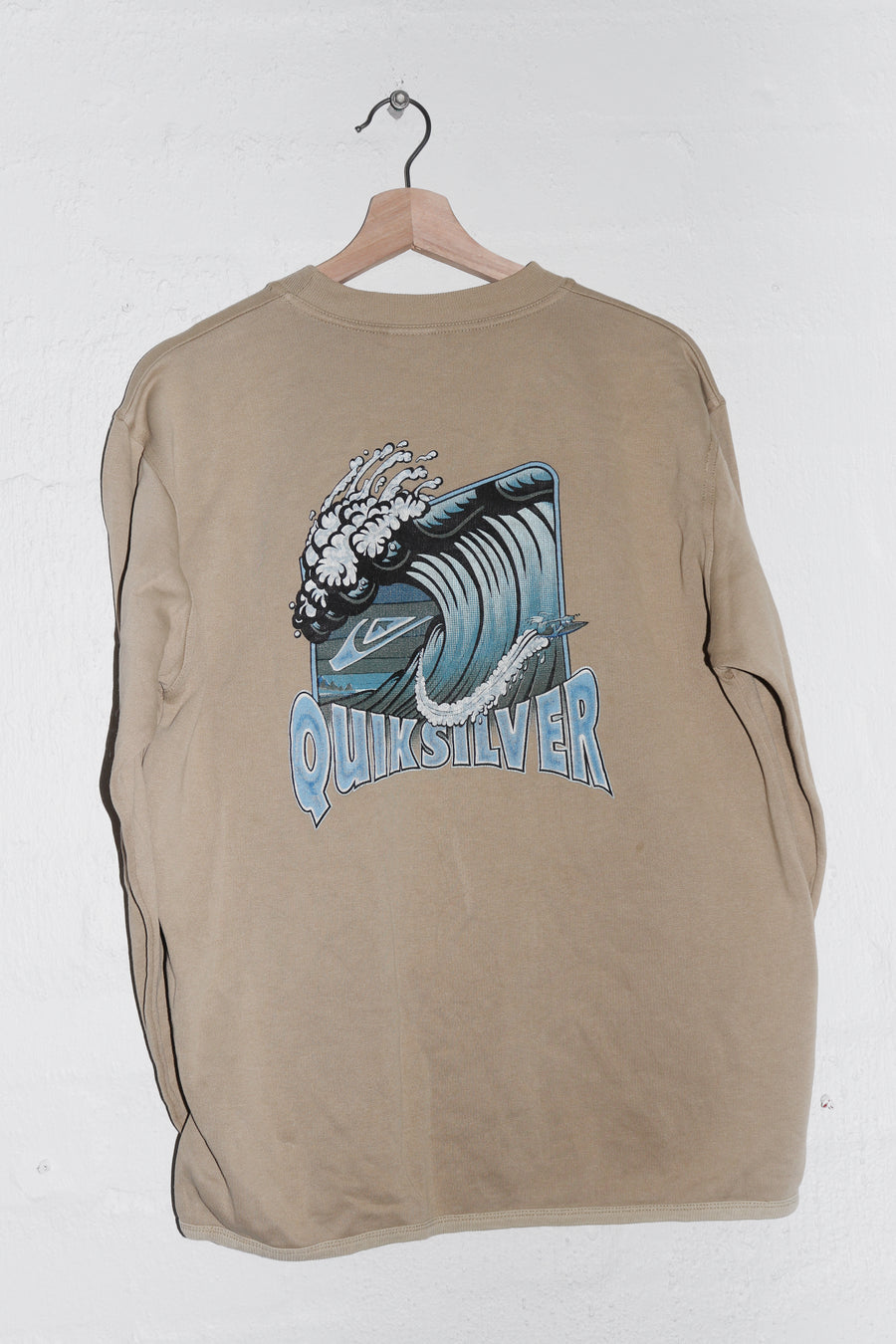 Vintage Quiksilver Double Sided Graphic Sweatshirt (S-M/M)
