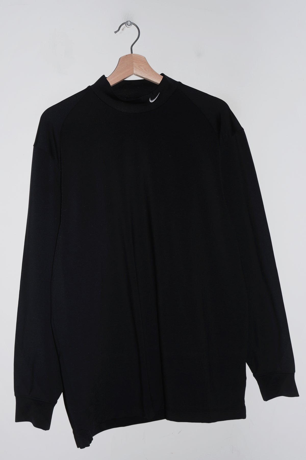 Vintage Nike Golf Embroidered Mini Swoosh Mock Neck Long Sleeve (L)