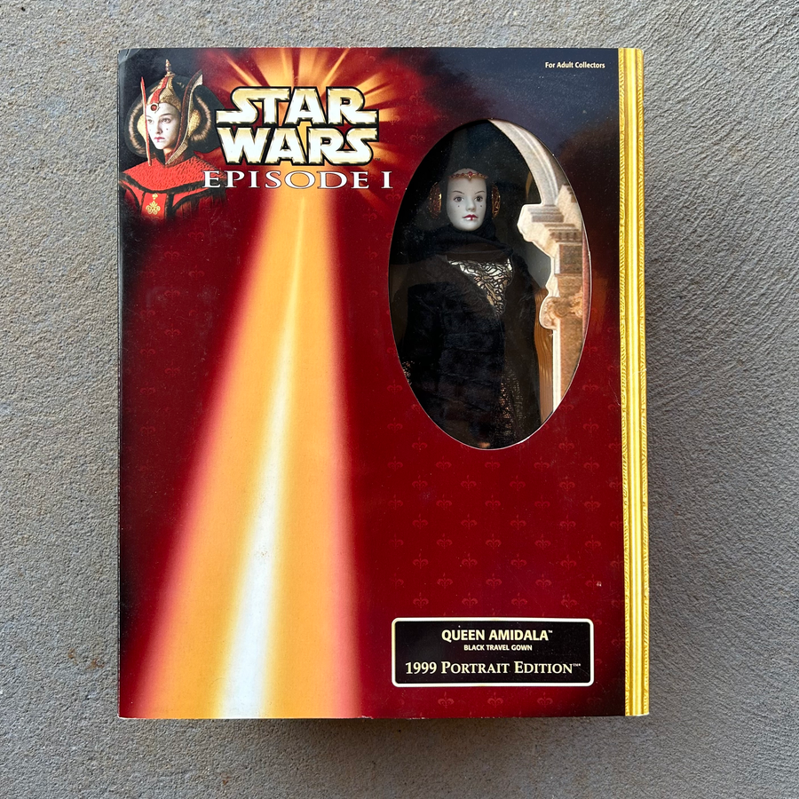 (BRAND NEW) Vintage Hasbro Star Wars Queen Amidala Large Figurine (1999)