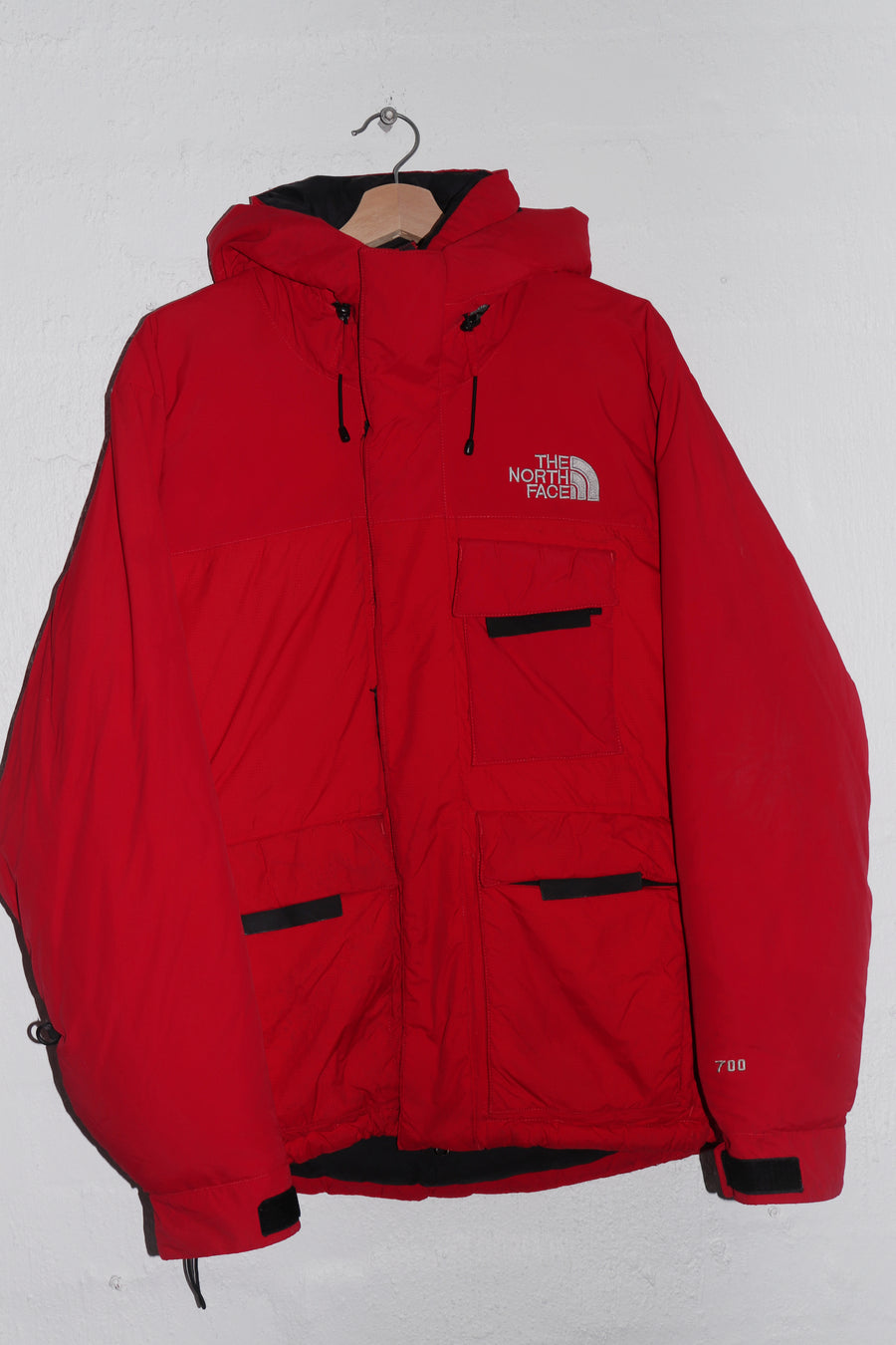 North Face Duck Down 700 Series Tick Hooded Puffer Jacket (M)