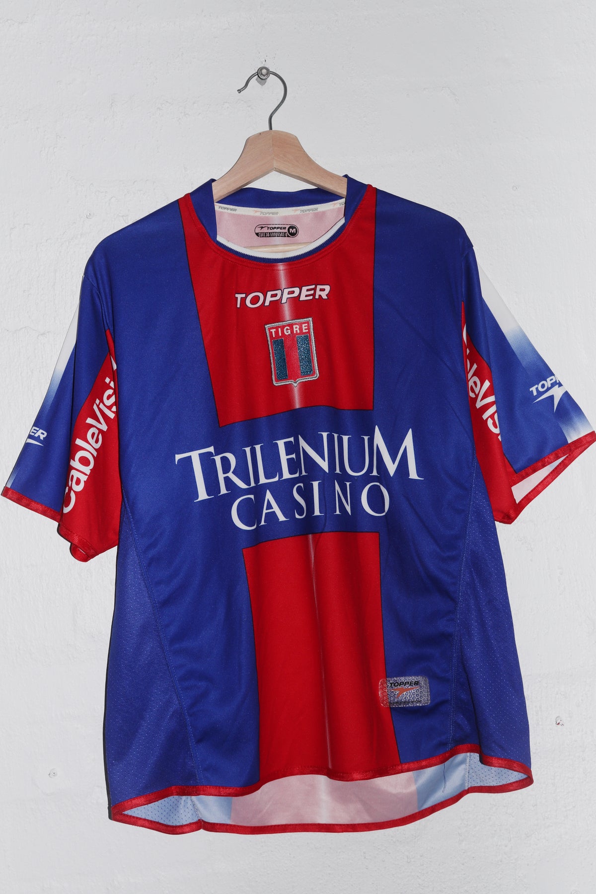 2005-06 Topper Camista Tigre Argentina Training Kit Jersey (Rare) (M)