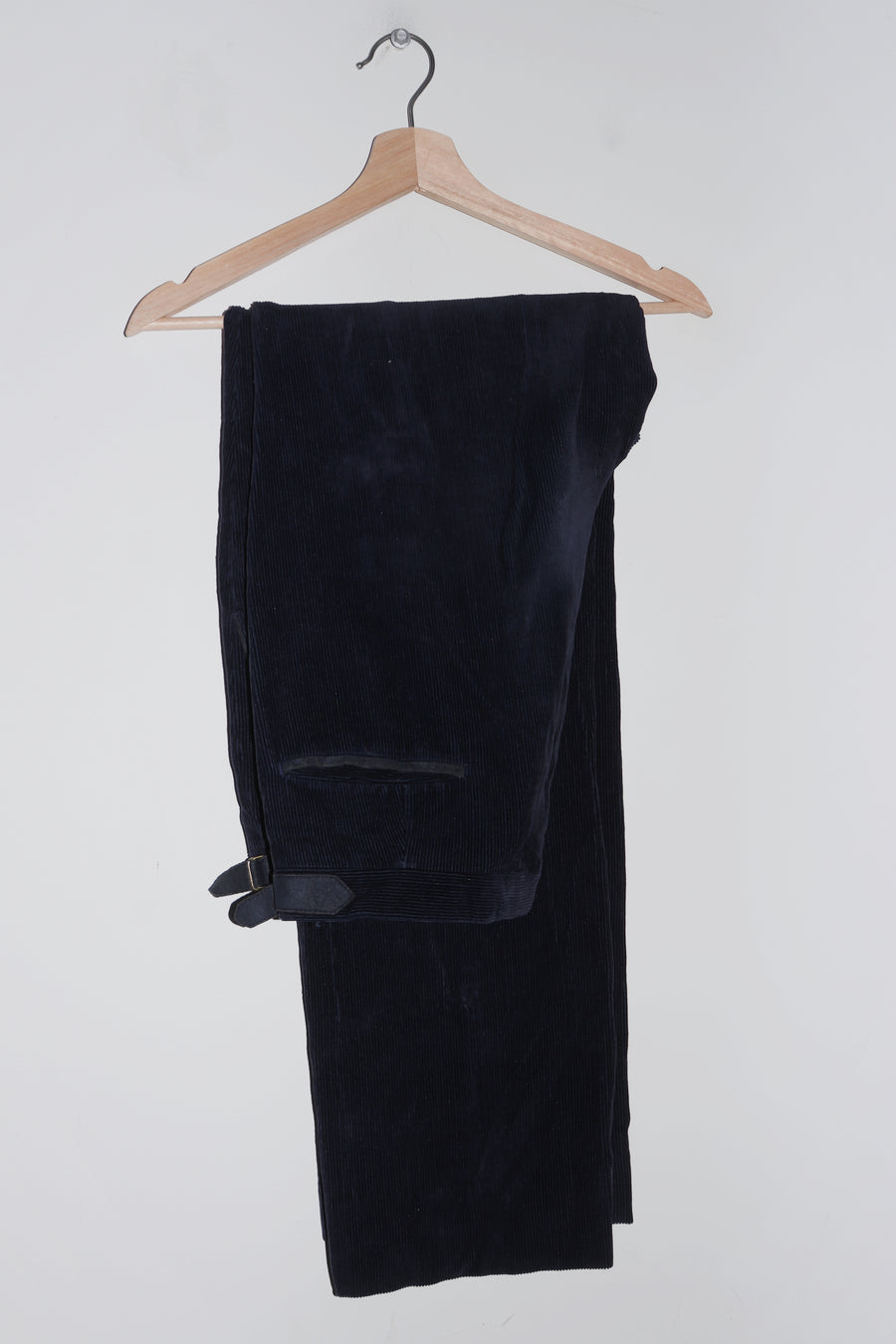 Vintage Navy Thick Baggy Corduroy Pants (32-34)