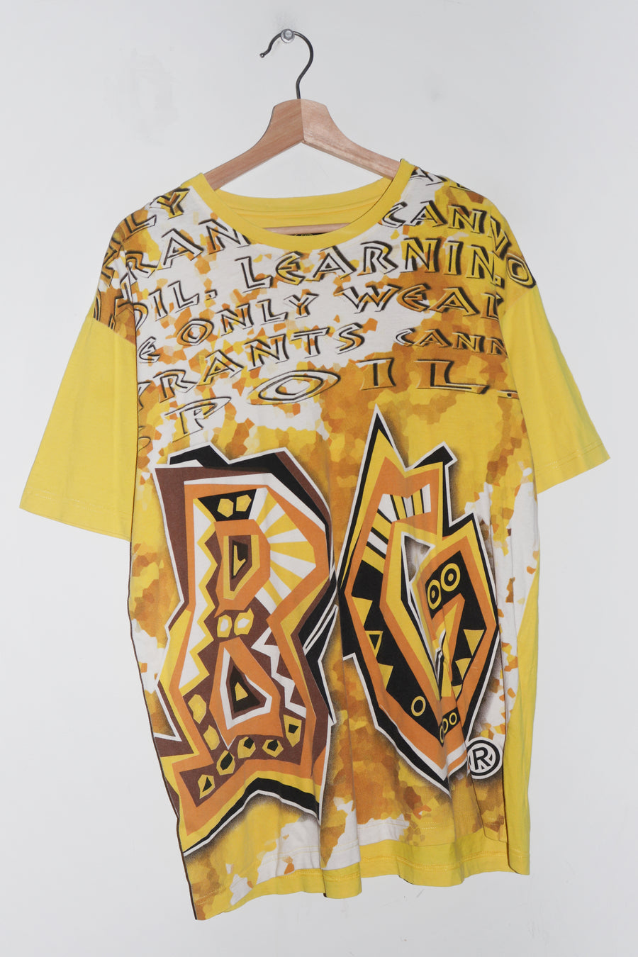 Vintage Body Glove Full Print Graphic Tee (M-L)