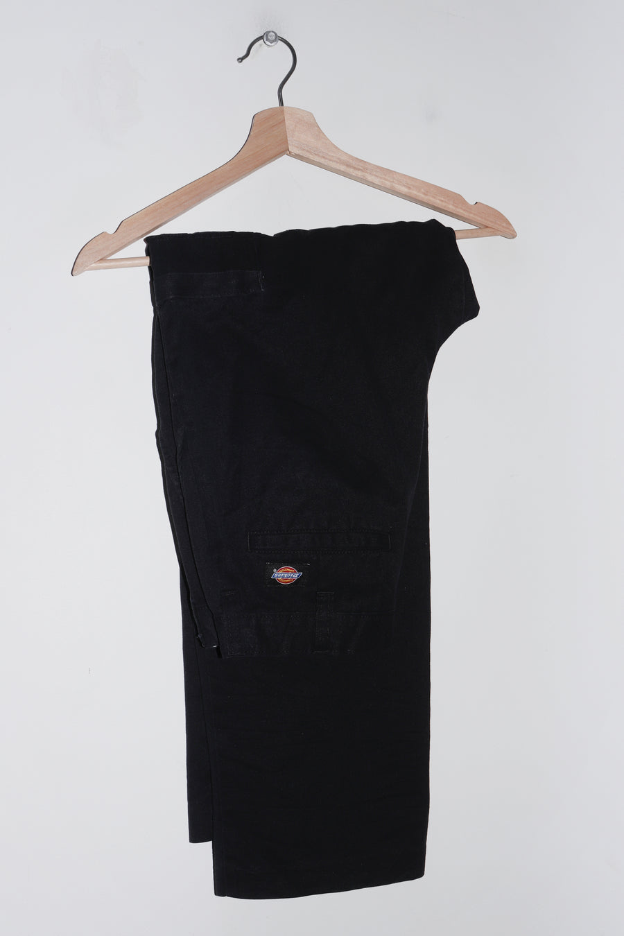 Old School Dickies Thick Cotton Black Workwear Pants (30 X 30)