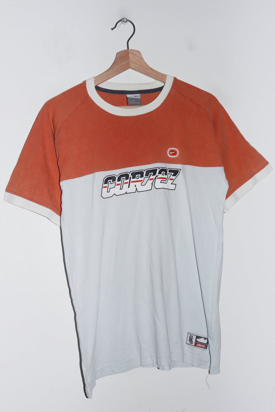 Vintage Nike Cortez Spellout Graphic Tee (S/S-M)