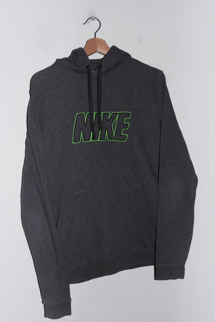 Nike Embroidered Spellout Dark Grey Hoodie (M)