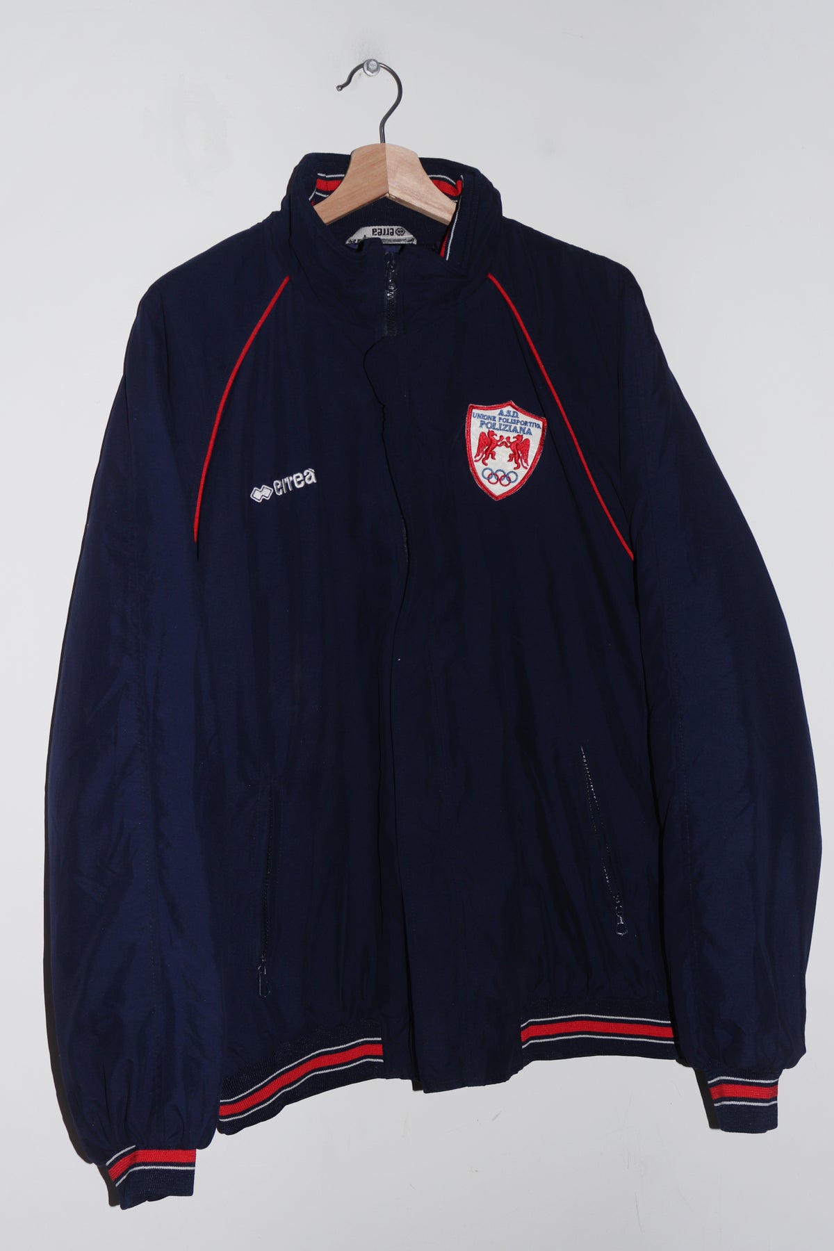 Vintage Errea Italian Olympics Sports Thick Padded Outerwear Jacket (L)