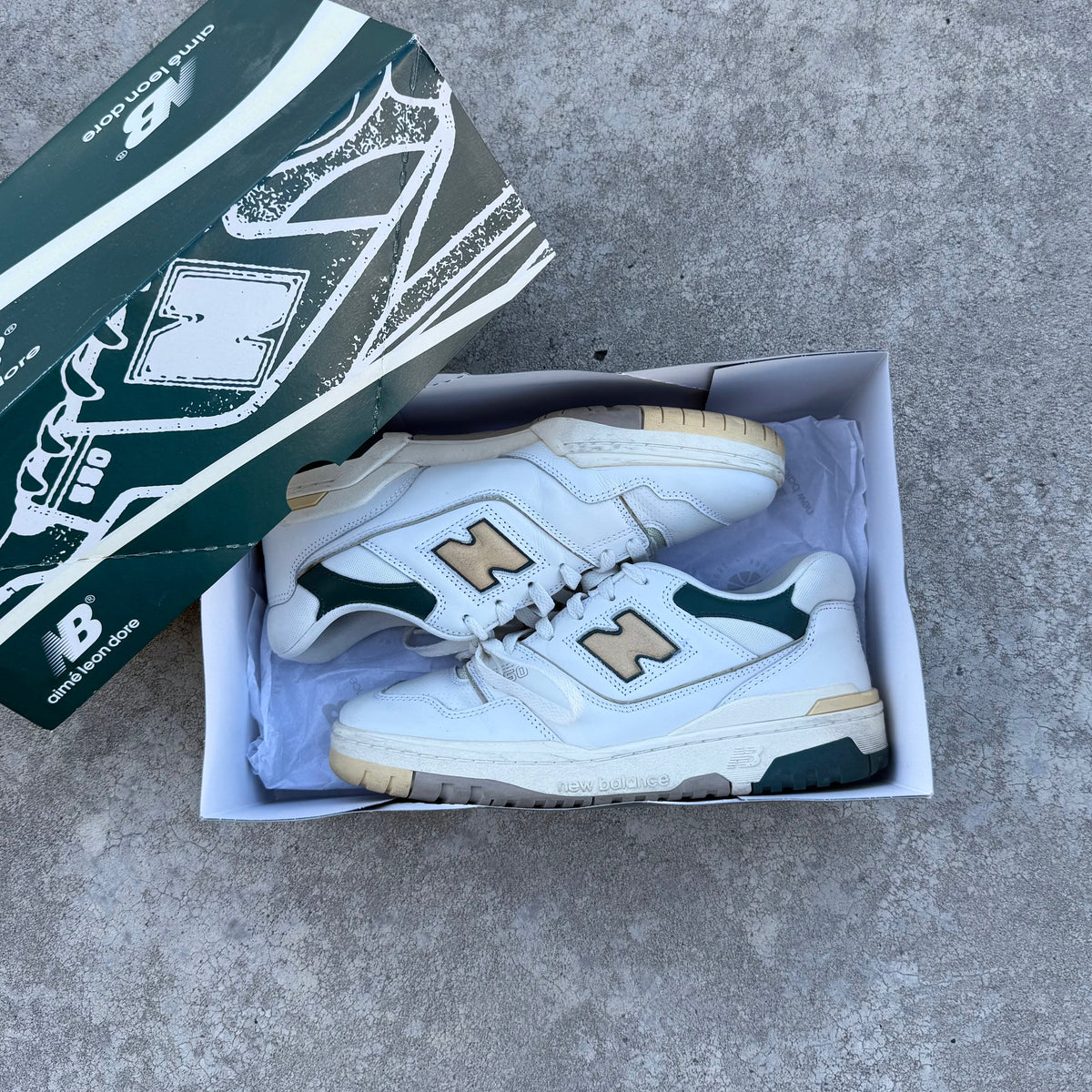 Aime Leon Dore New Balance Men's 550 Sneakers (2021) (Rare) (US8.5)