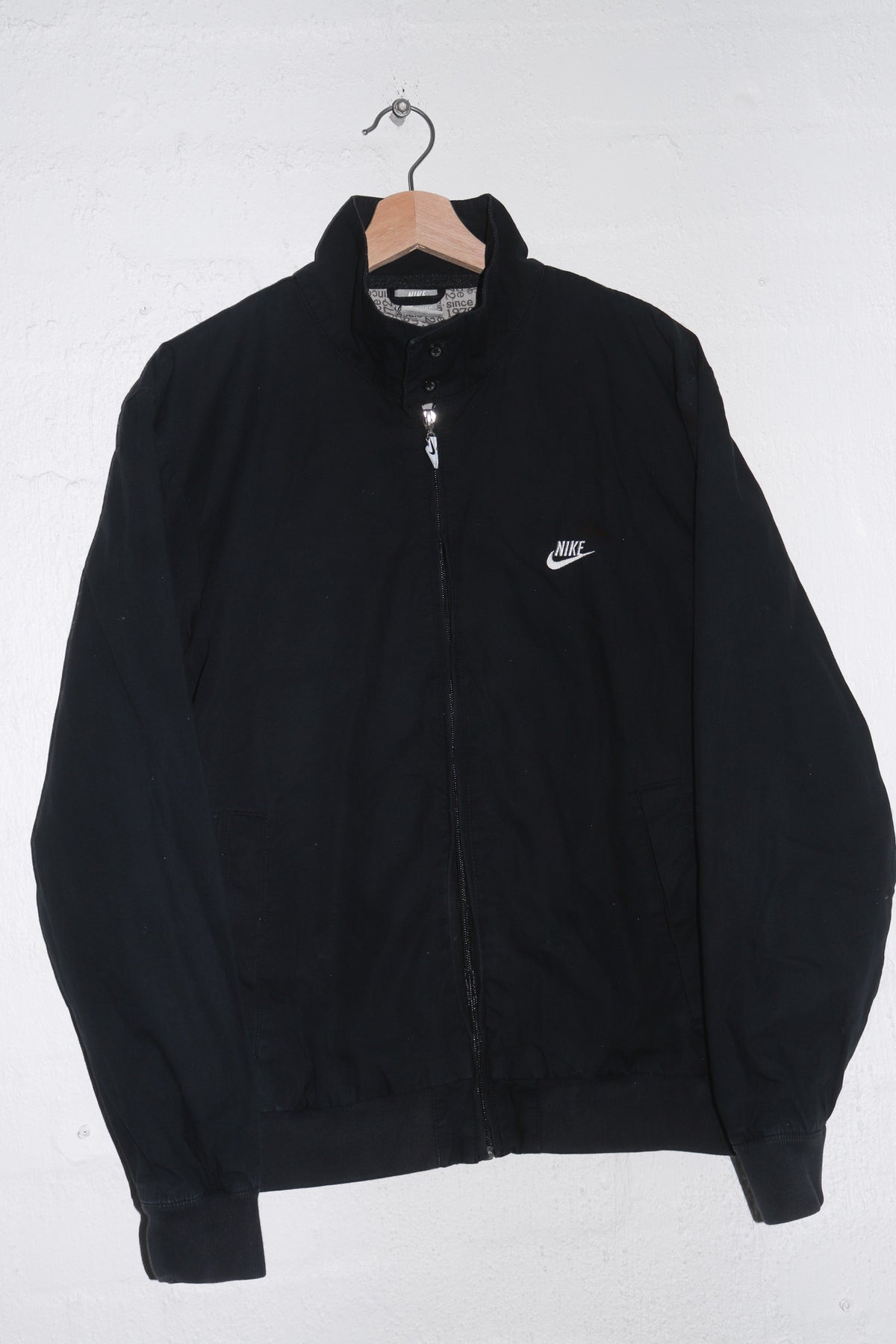 Vintage Nike Embroidered Swoosh Thick Canvas Outerwear Jacket (M)