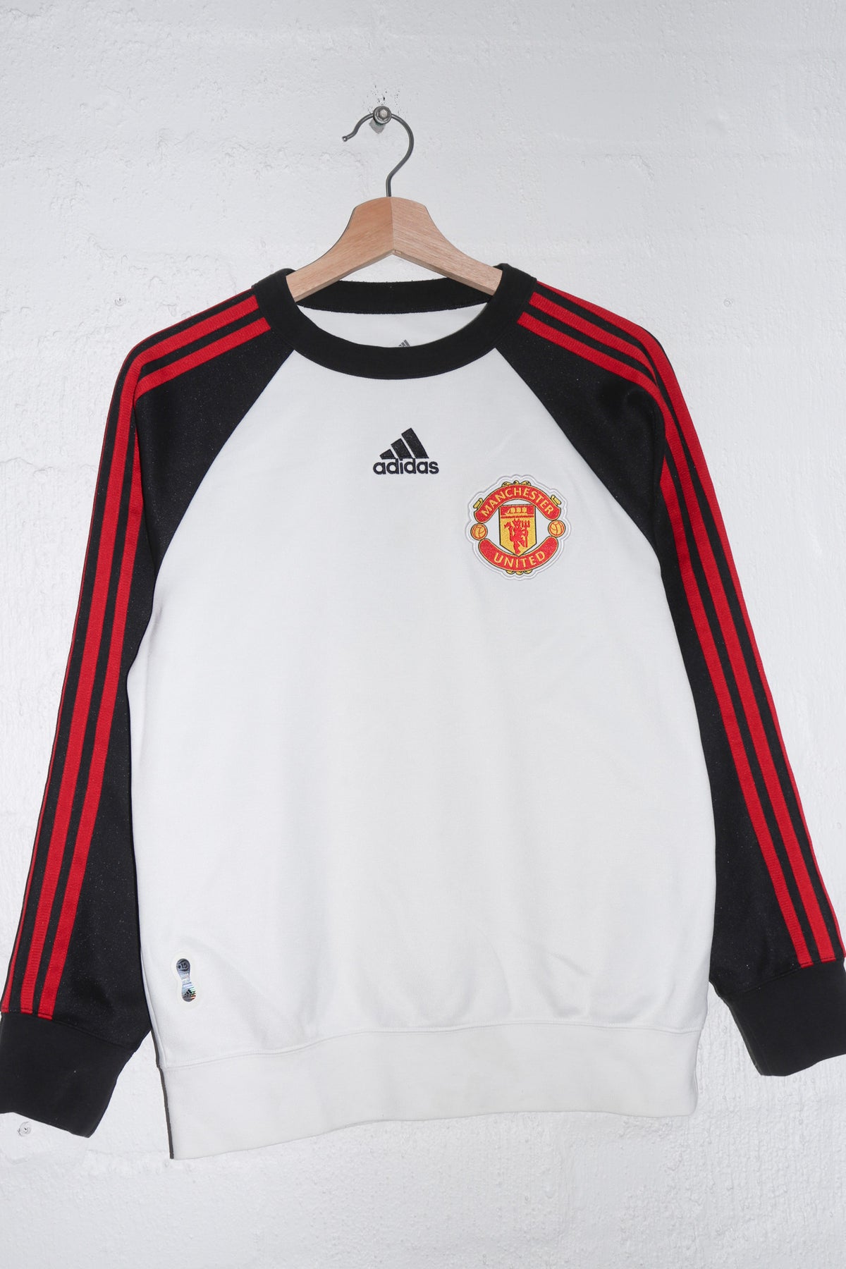 2021-22 Adidas Manchester United Football Training Sweatshirt (S-M/M)
