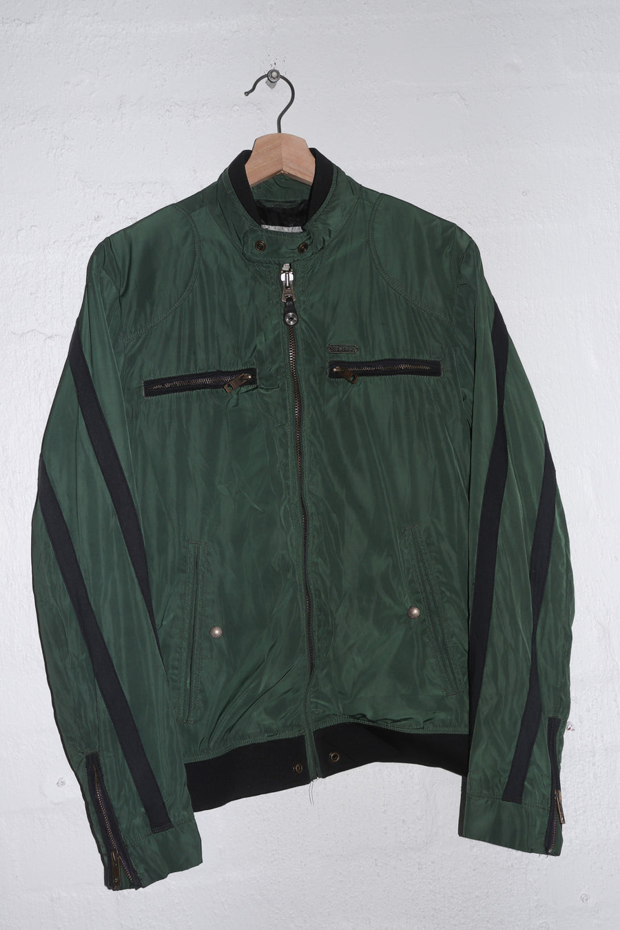 Vintage Diesel Forest Green Riders Outerwear Jacket (Rare) (M-L)