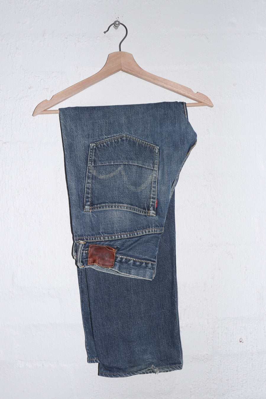 Vintage Evisu Japan Hand Painted Graphic Selvedge Denim Jeans (30-32)