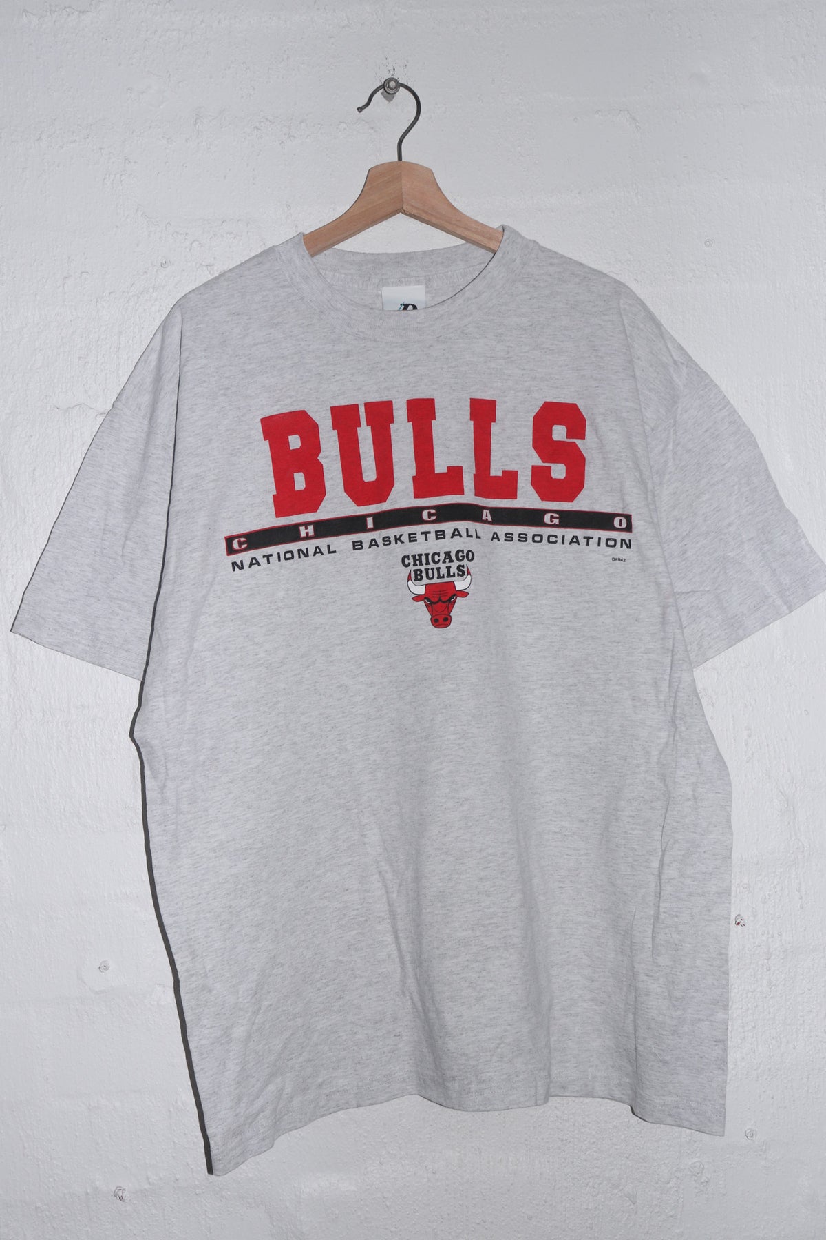 Vintage 90s NBA Chicago Bulls Graphic Tee (L-XL)