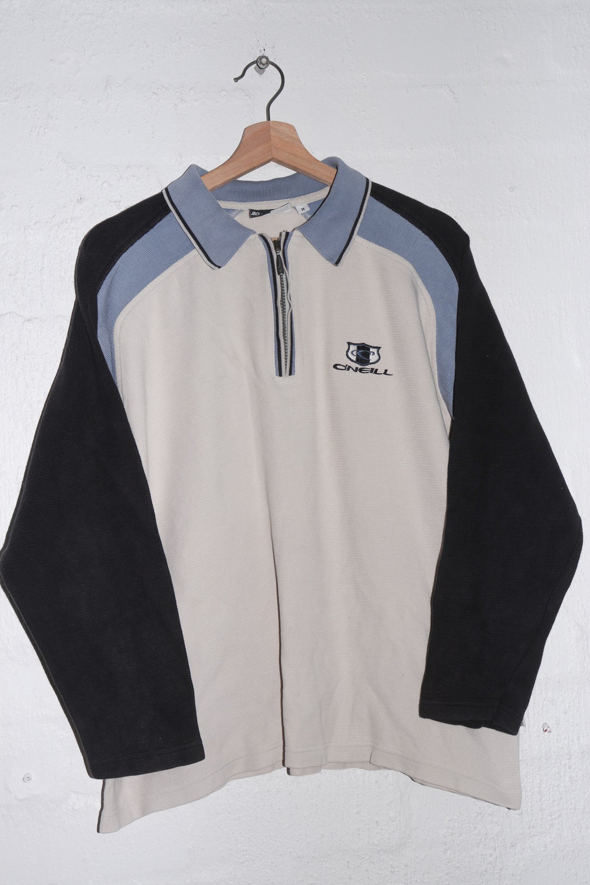 Vintage O’Neill Surfwear Graphic Quarter Zip Jumper (M)