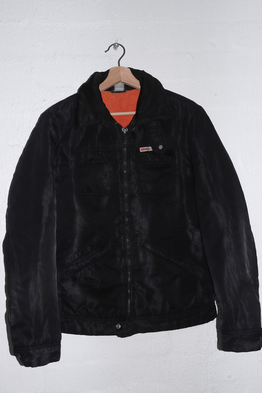 Vintage Diesel Logo Thick Padded Outerwear Jacket (M-L/L)