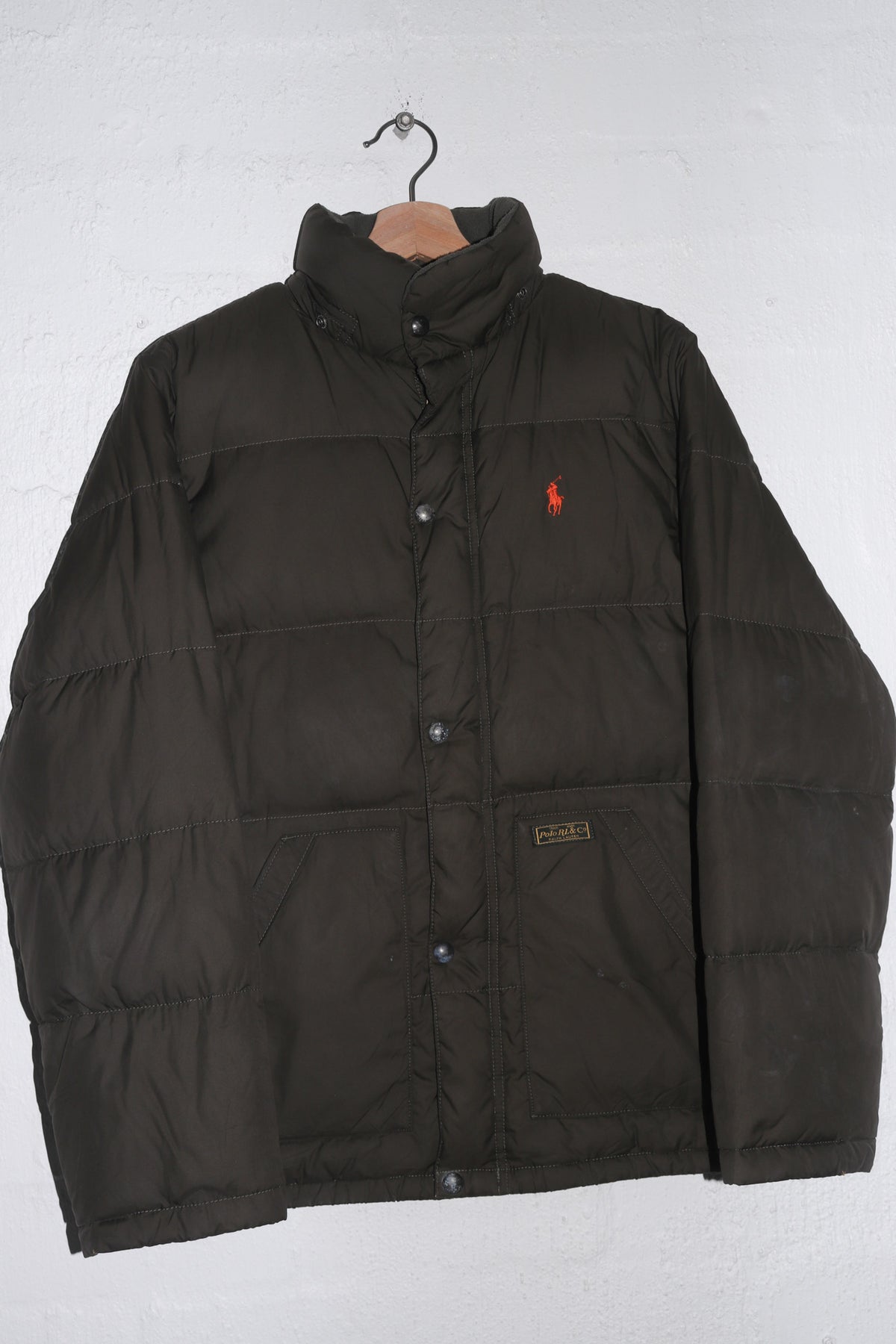 Polo Ralph Lauren Thick Duck Down Olive Puffer Jacket (M)