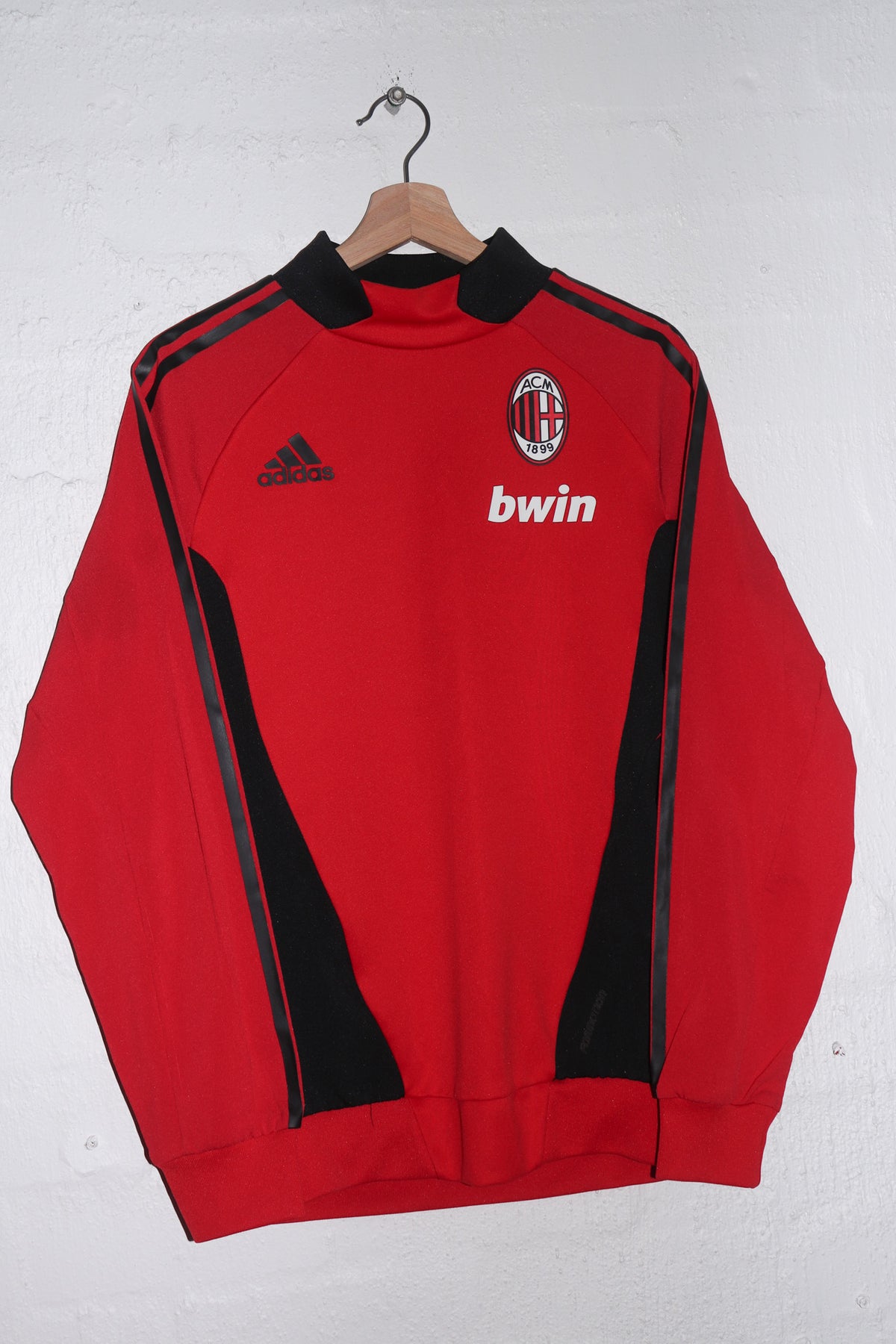2008-09 Adidas AC Milan Football Formotion Player Issue Training Jumper (M)