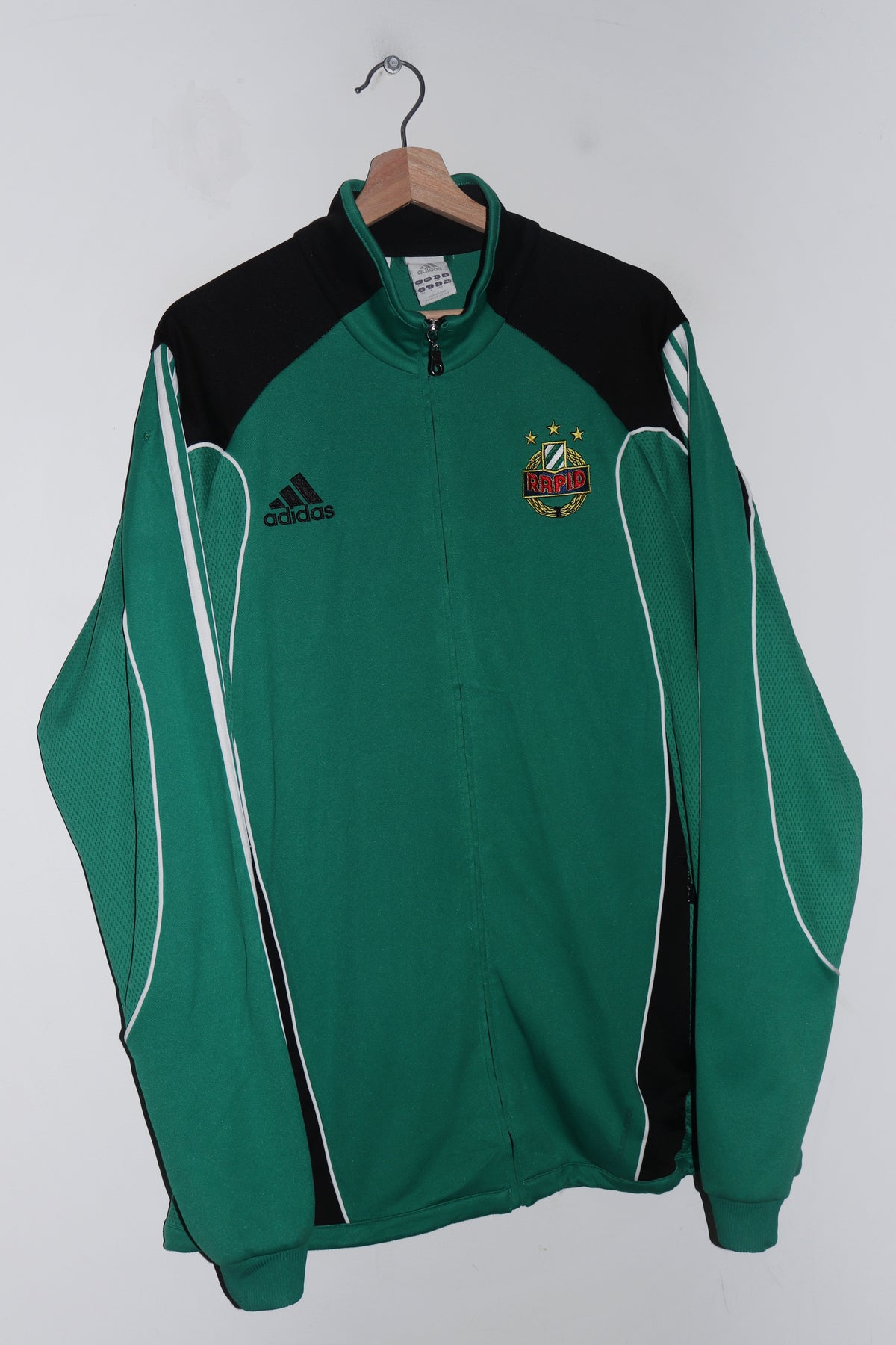 2009-10 Adidas SK Rapid Wien Vienne Football Training Track Jacket (XL)