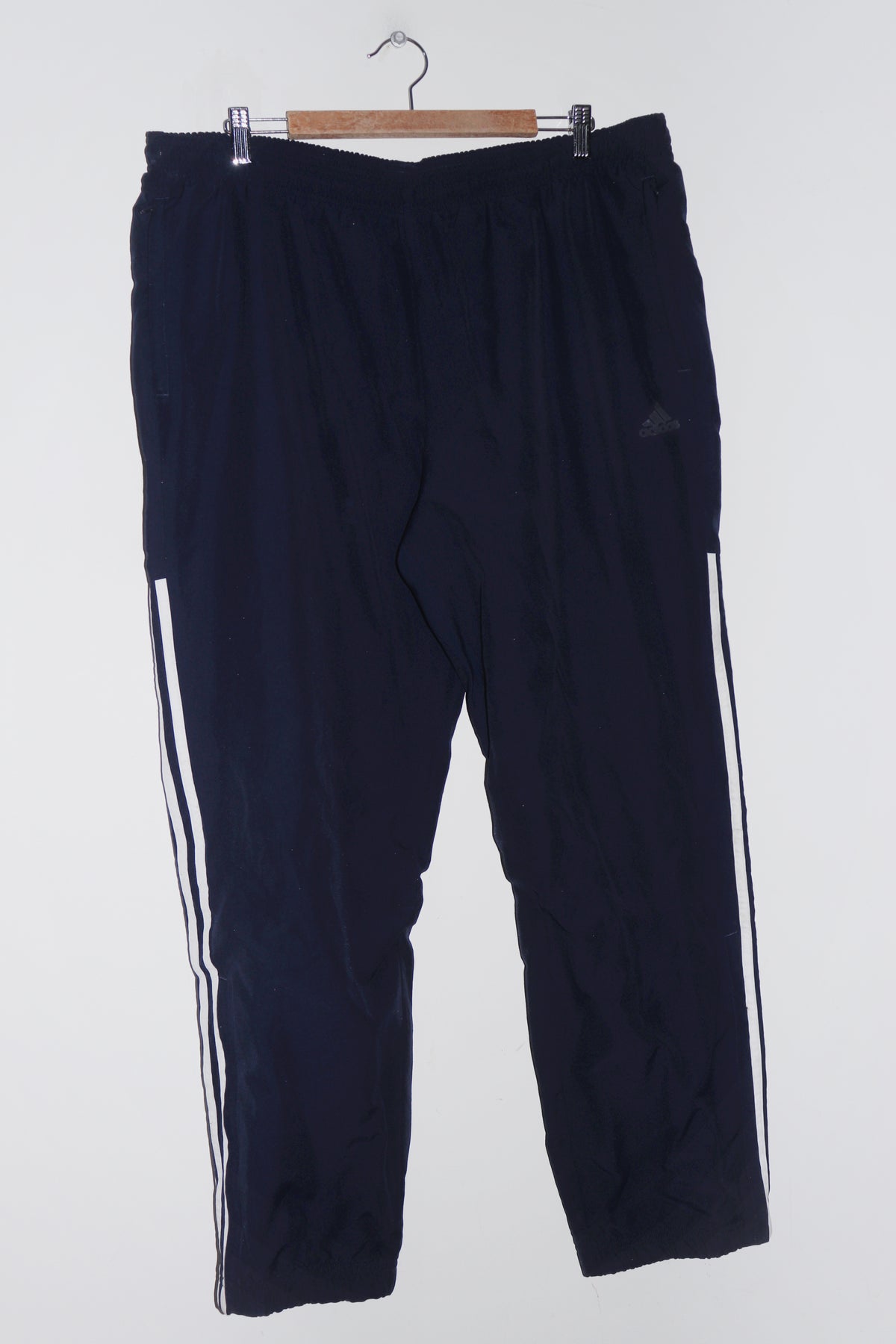 Adidas Logo Navy Baggy Track Pants (38-42)