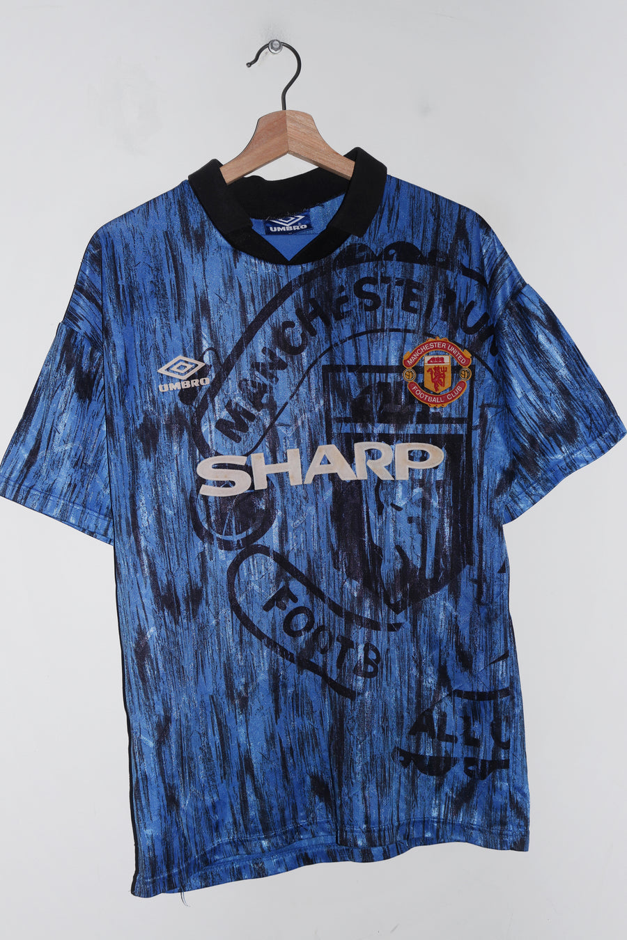 1992-93 Umbro Manchester United Away Kit Jersey (Very Rare) (M)