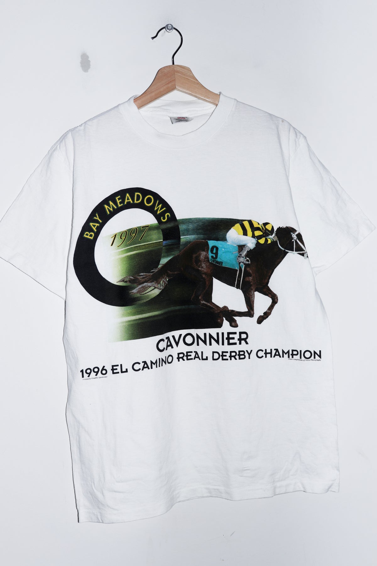 Vintage 1996 El Camino Derby Graphic Tee (M)