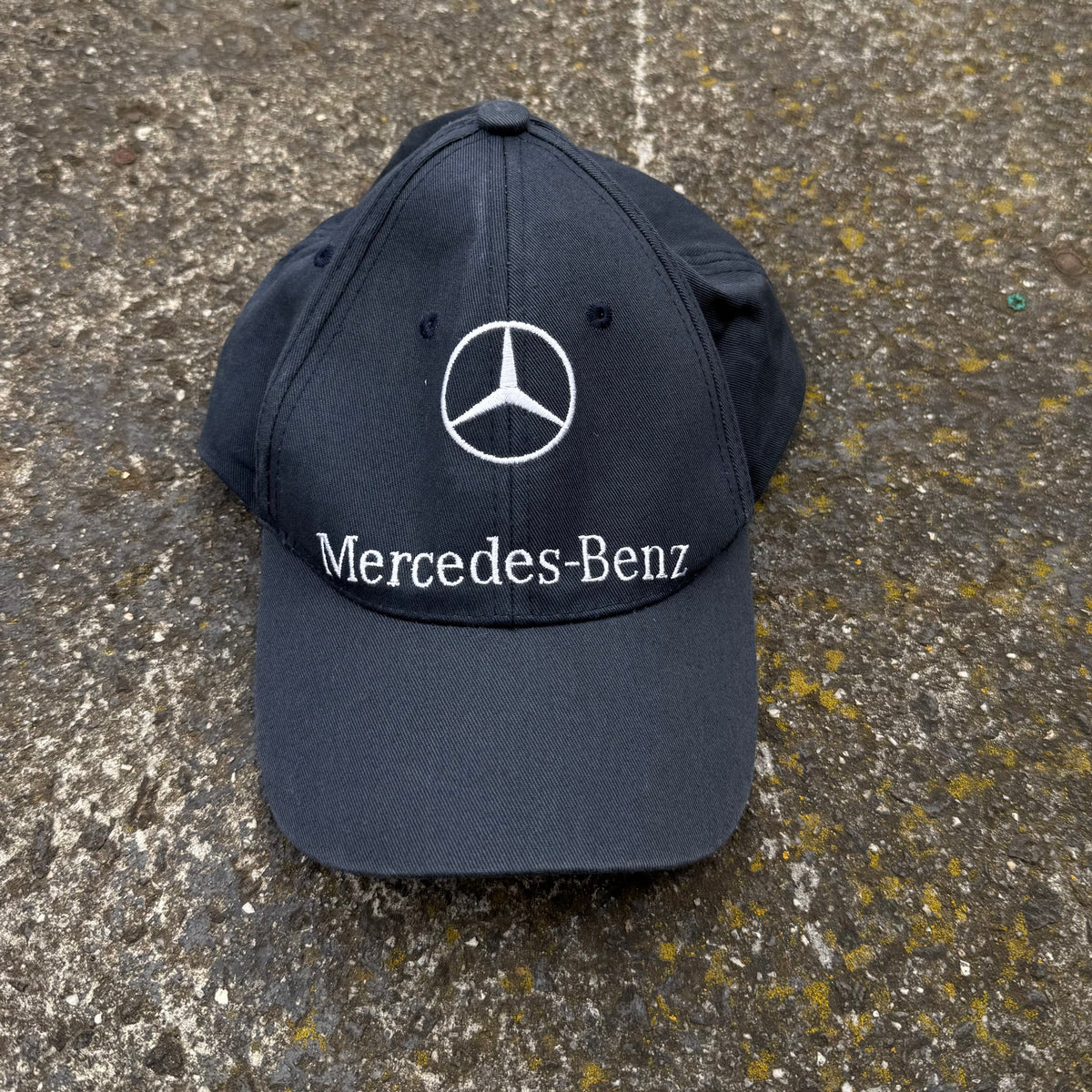 Vintage Mercedes Benz Embroidered Graphic Racing Hat