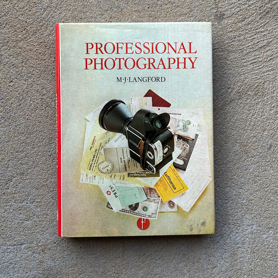 Professional Photography by M.J. Langford Hard Back Book (1976)