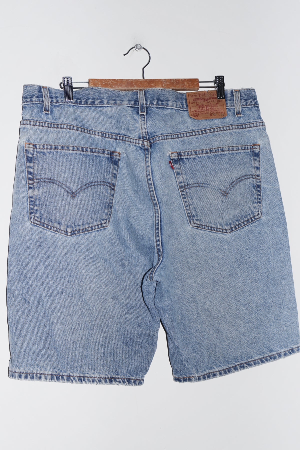 Vintage Levi's 505 Thick Denim Shorts (2000) (38)