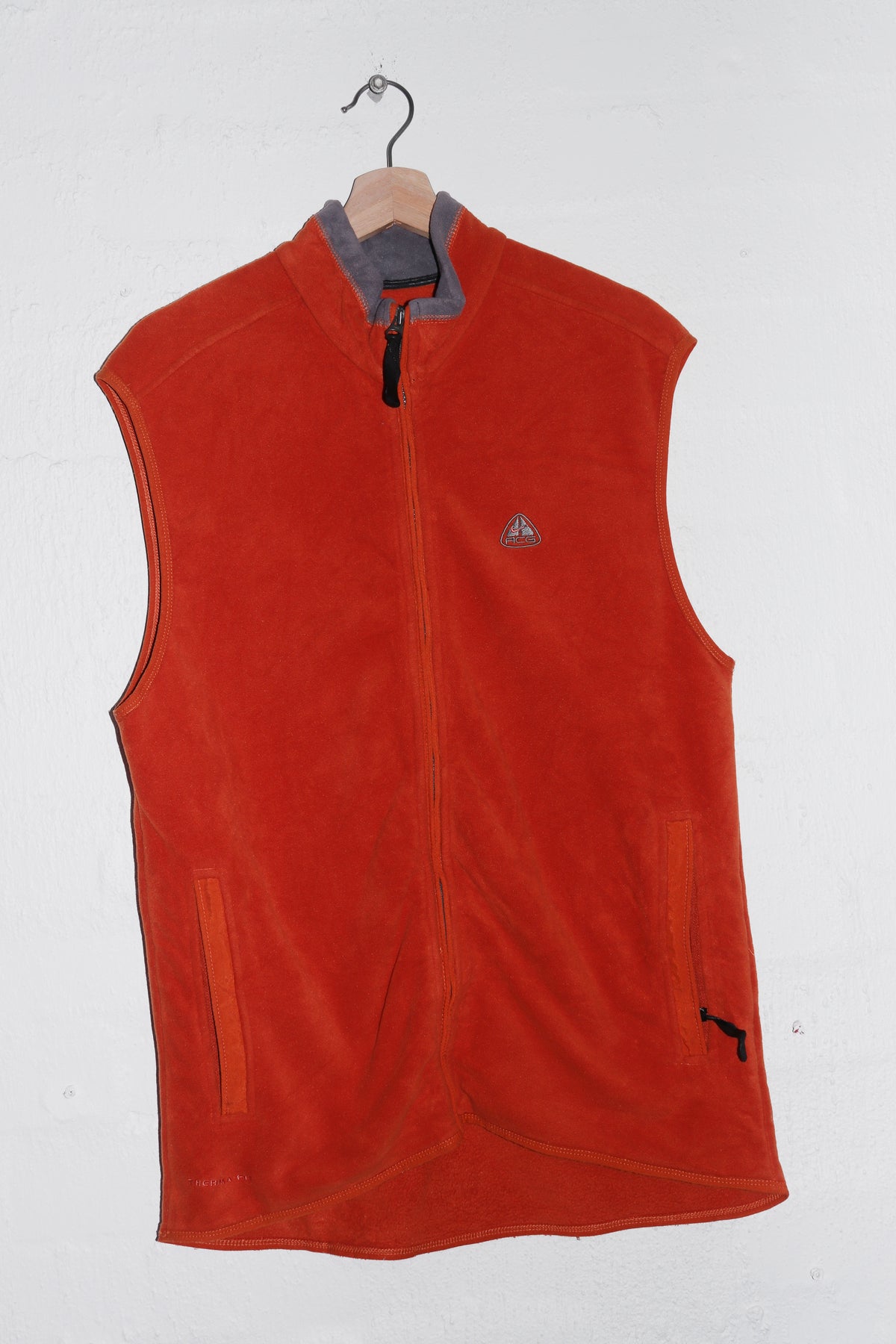 Vintage Nike ACG Embroidered Lung Logo Fleece Vest (M-L)